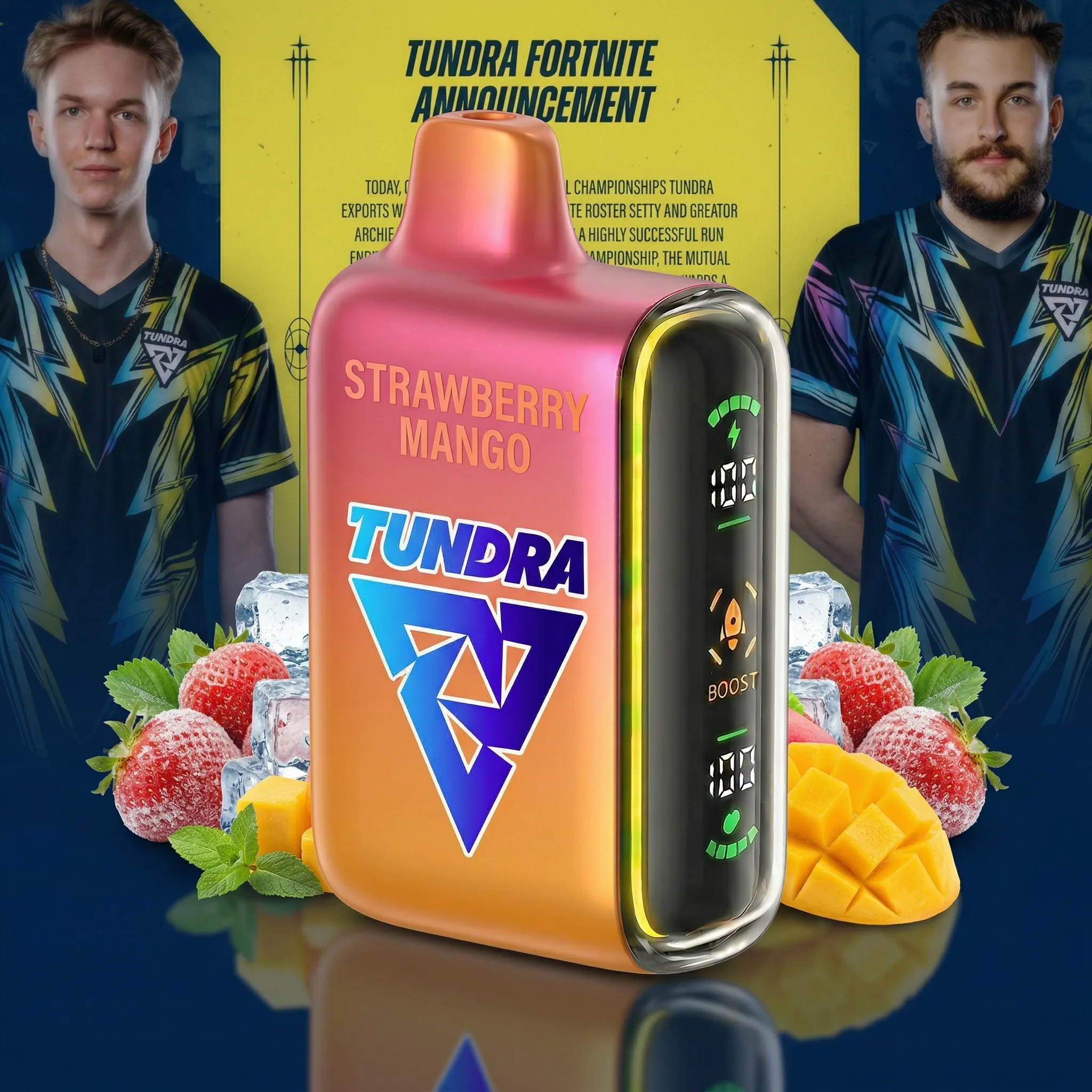 Tundra Esports team - ?InkSkin Pulse 15000 Puffs new - 10+ Flavour Choices ???