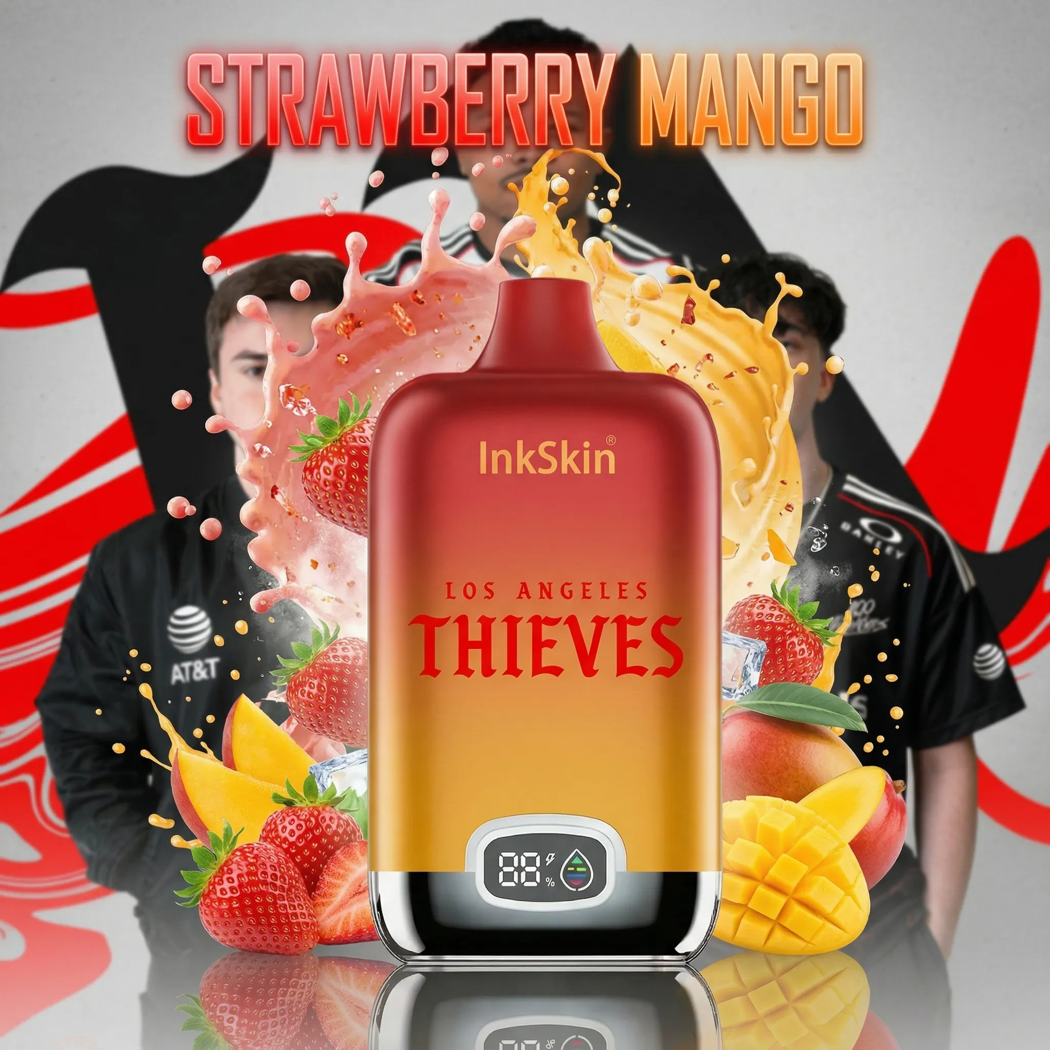 Los Angeles Thieves team - ⭐InkSkin Digital Box 12000 Puffs - 10+ Flavour Choices ???