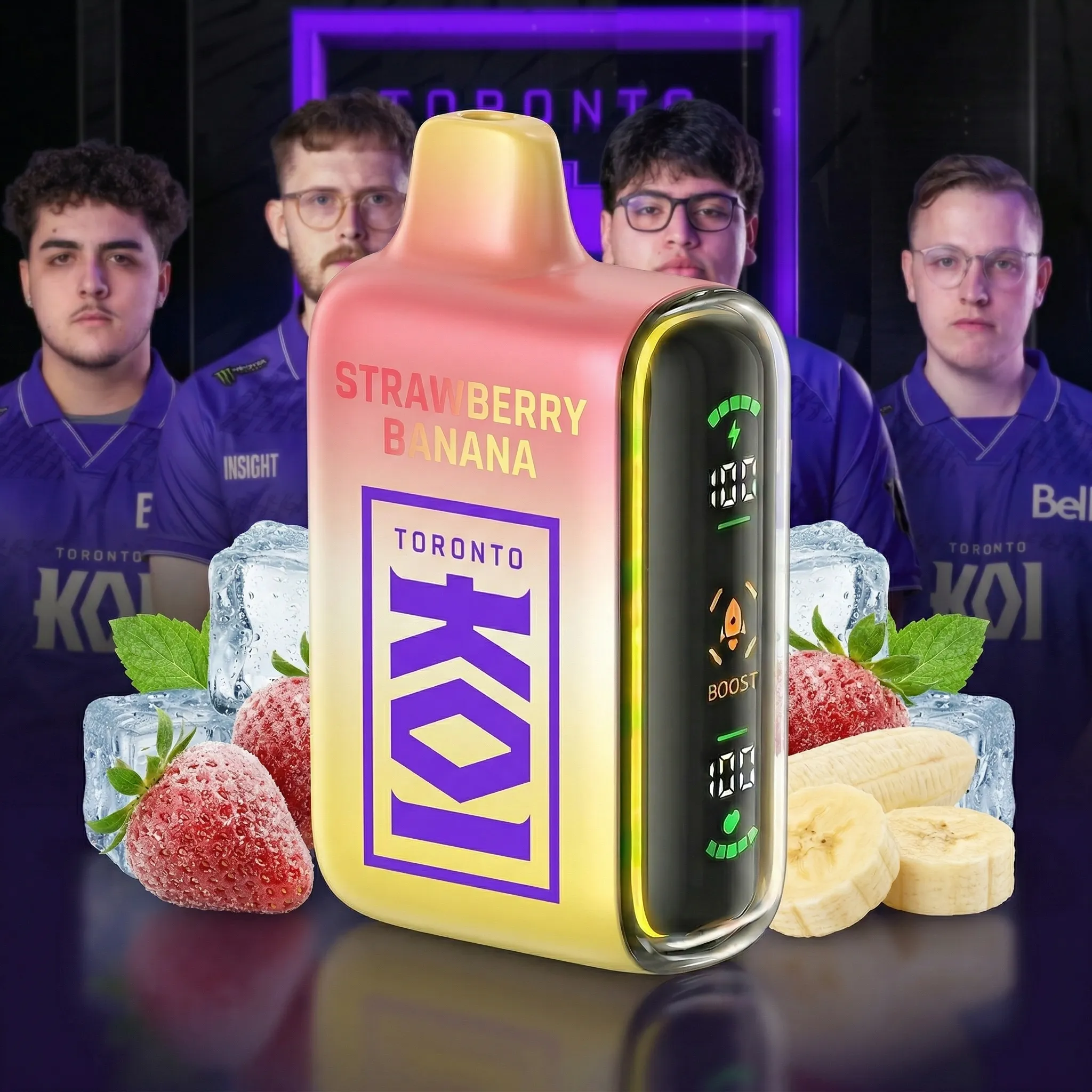 Toronto KOI team - ?InkSkin Pulse 15000 Puffs new - 10+ Flavour Choices ???