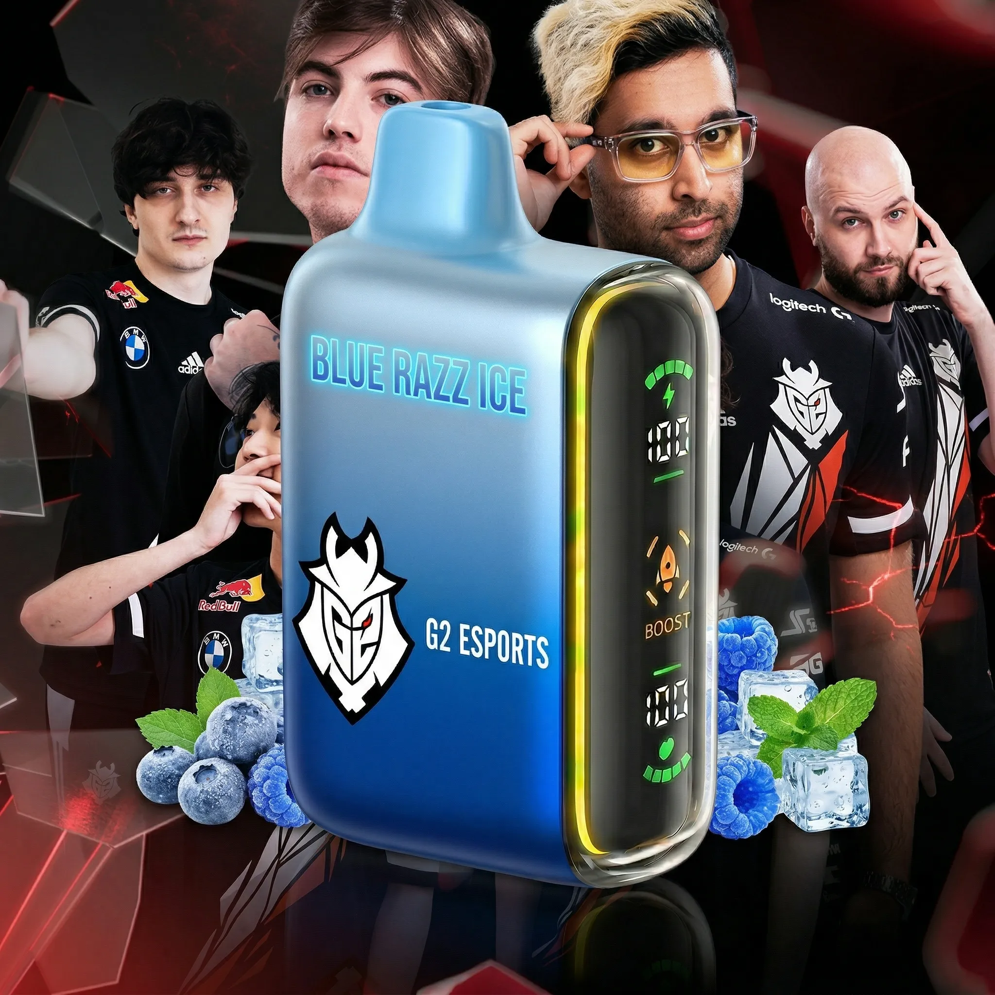 G2 team - ?InkSkin Pulse 15000 Puffs new - 10+ Flavour Choices ???