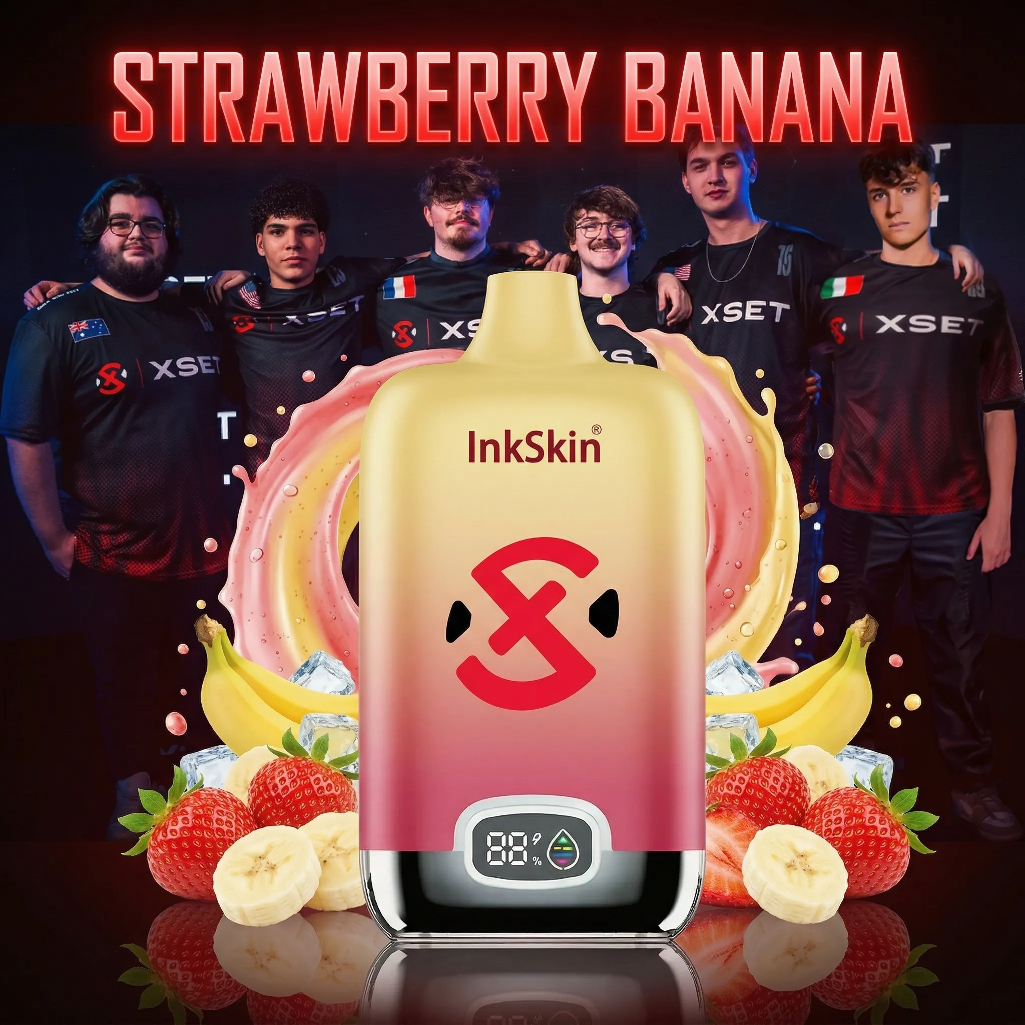 XSET team - ⭐InkSkin Digital Box 12000 Puffs - 10+ Flavour Choices ???