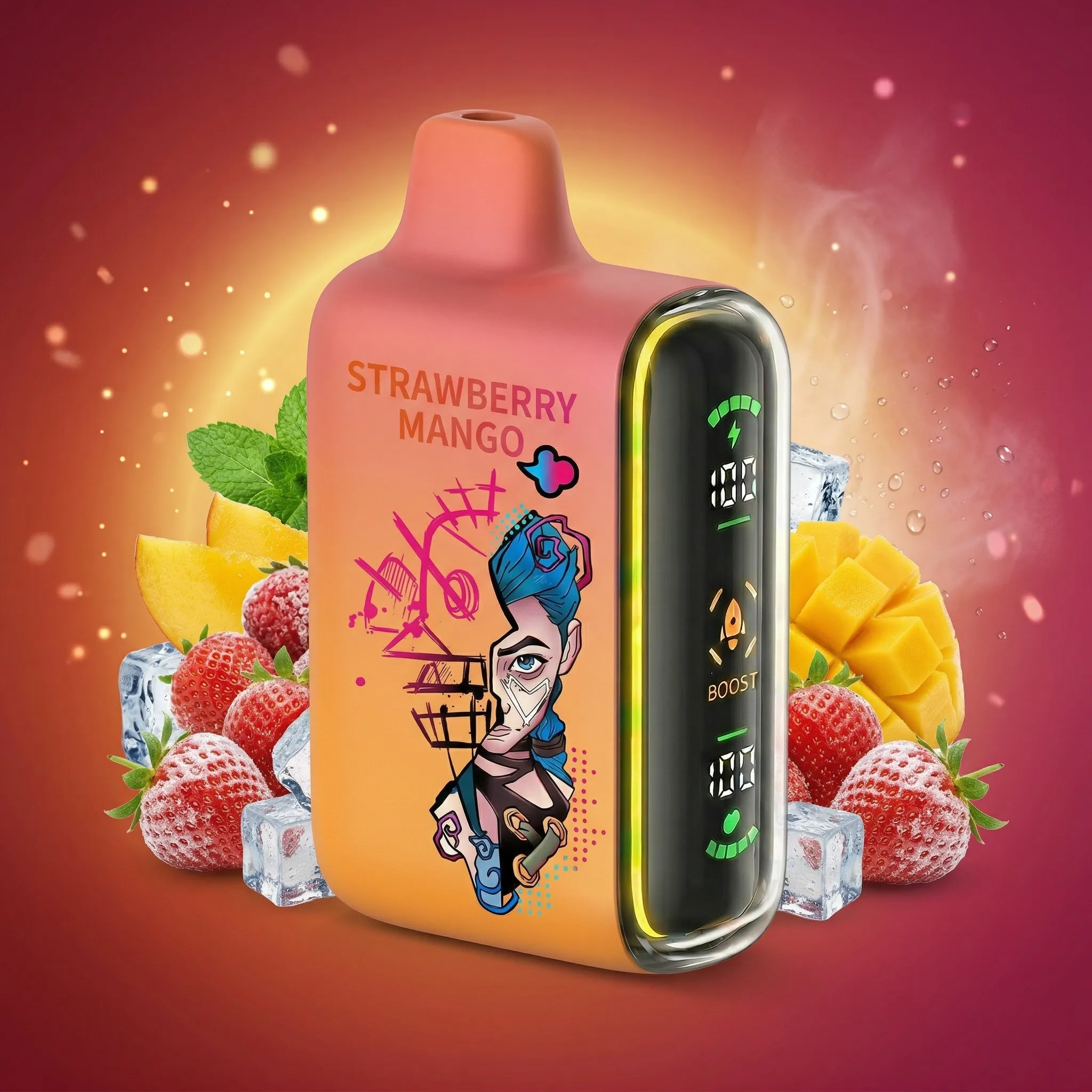 Jinx Doodle - ?InkSkin Pulse 15000 Puffs new - 10+ Flavour Choices ???