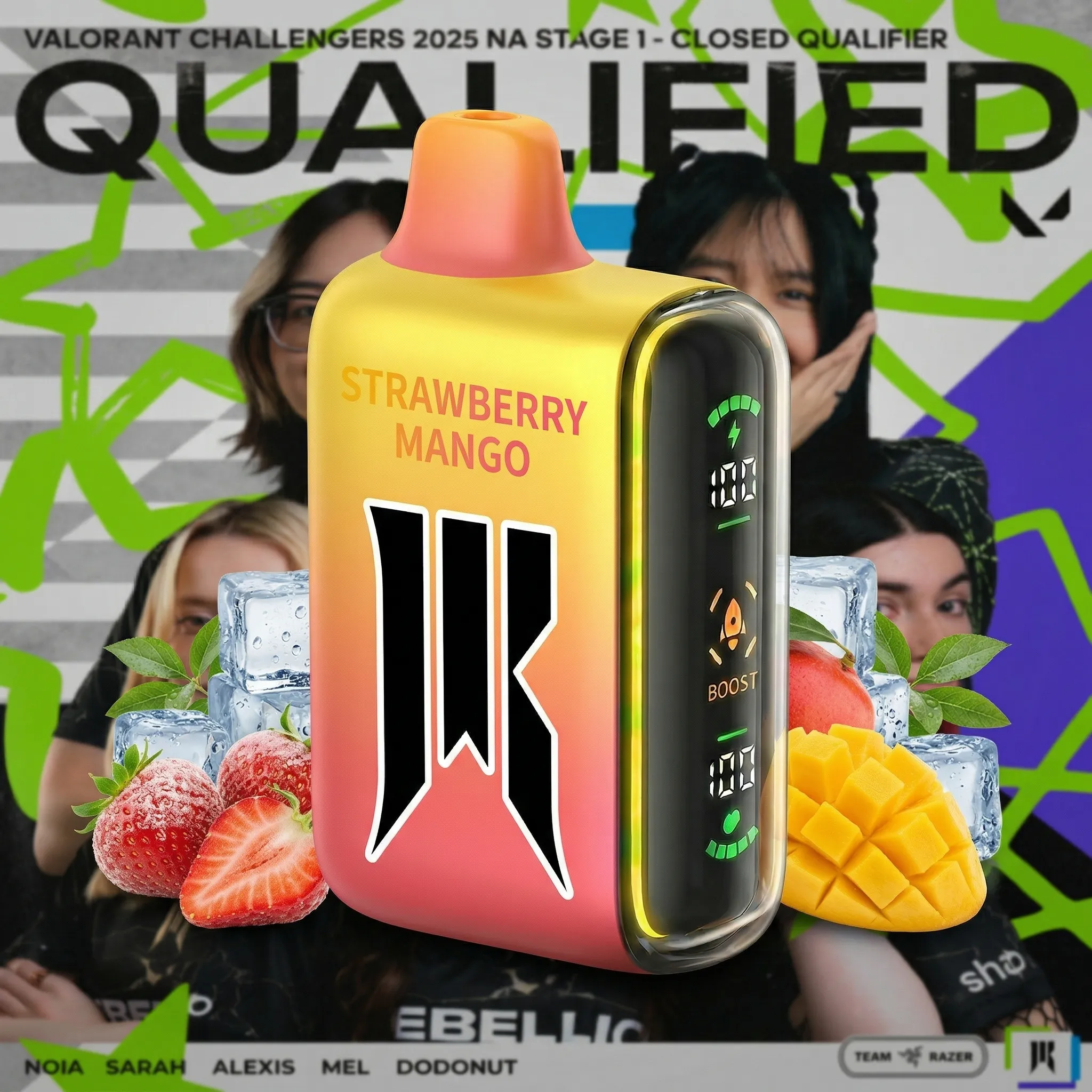 SR team - ?InkSkin Pulse 15000 Puffs new - 10+ Flavour Choices ???