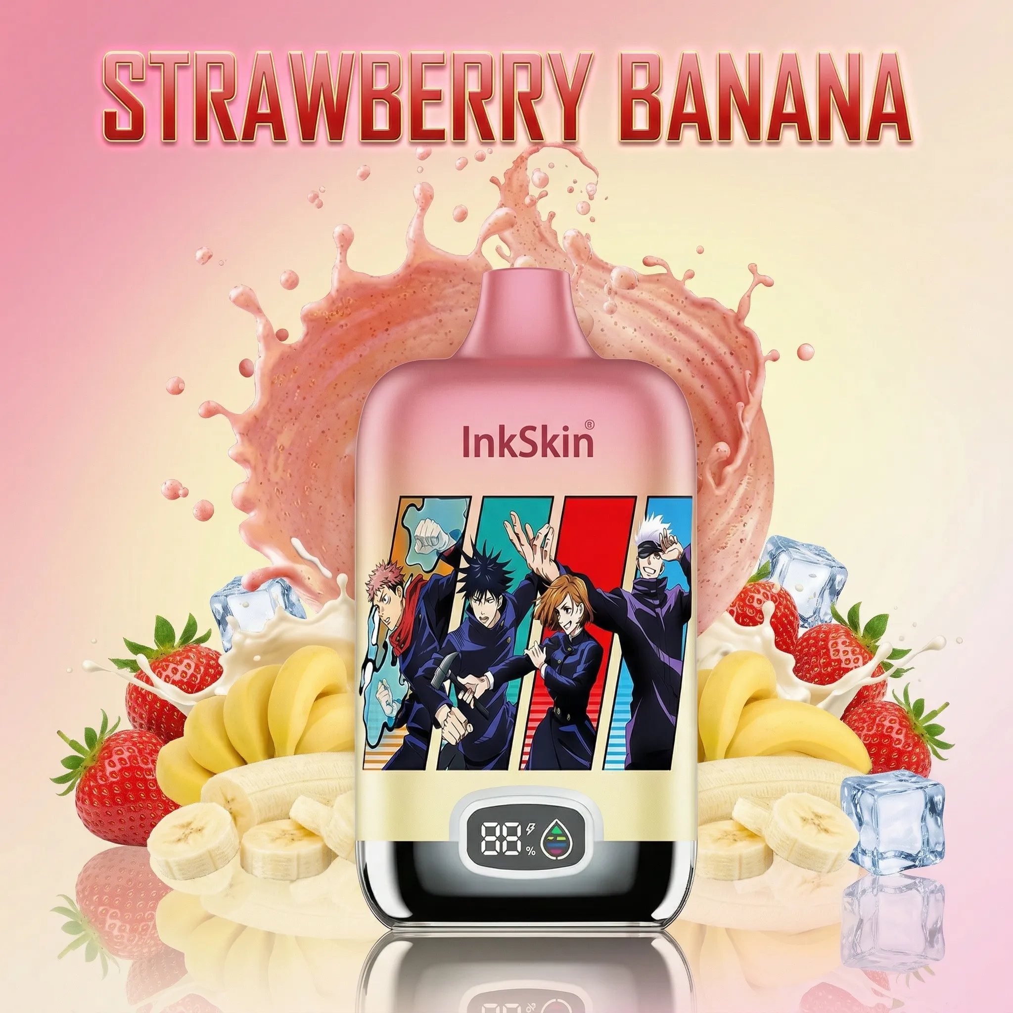 Jujutsu Kaisen - ⭐InkSkin Digital Box 12000 Puffs - 10+ Flavour Choices ???