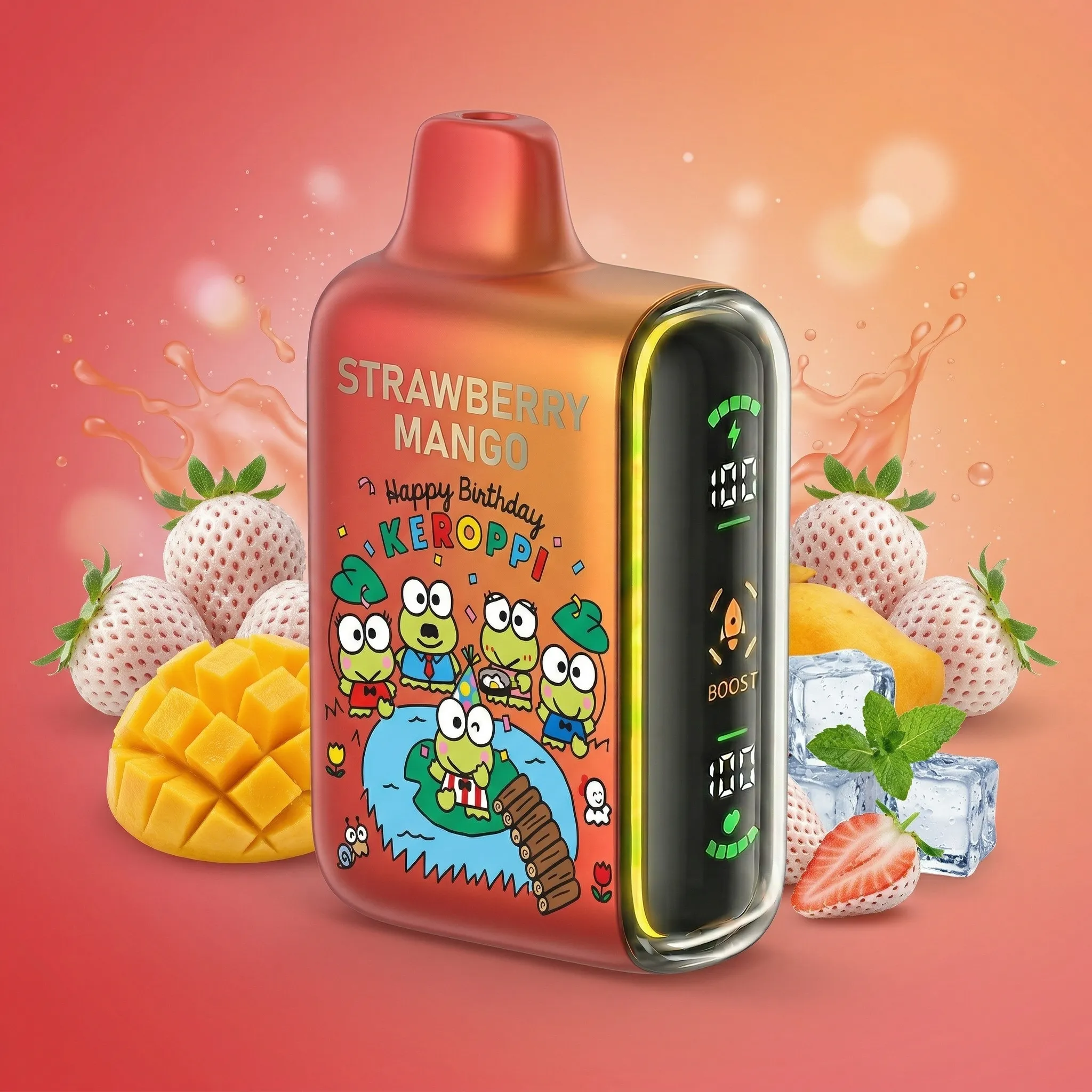 Keroppi - ?InkSkin Pulse 15000 Puffs new - 10+ Flavour Choices ???