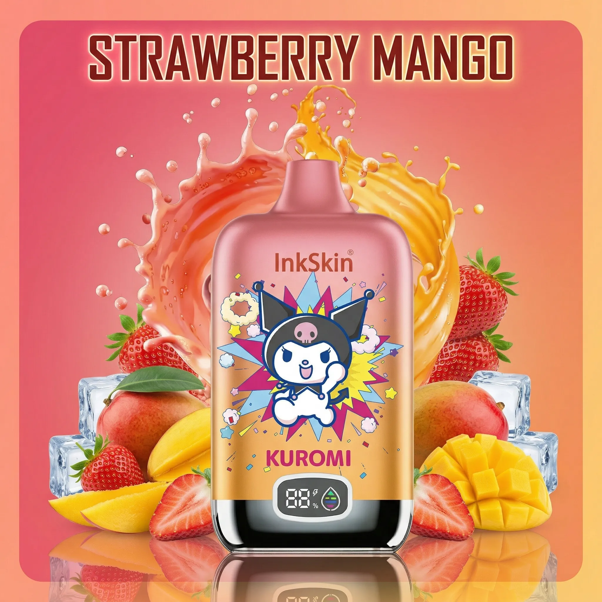 Kuromi - ⭐InkSkin Digital Box 12000 Puffs - 10+ Flavour Choices ???