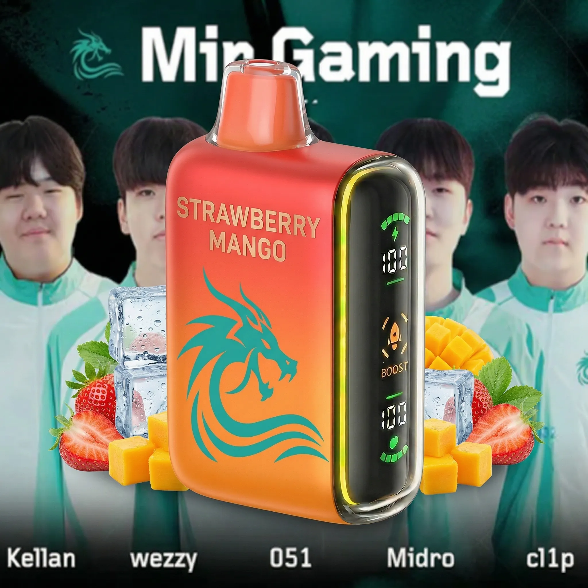 MIR team - ?InkSkin Pulse 15000 Puffs new - 10+ Flavour Choices ???