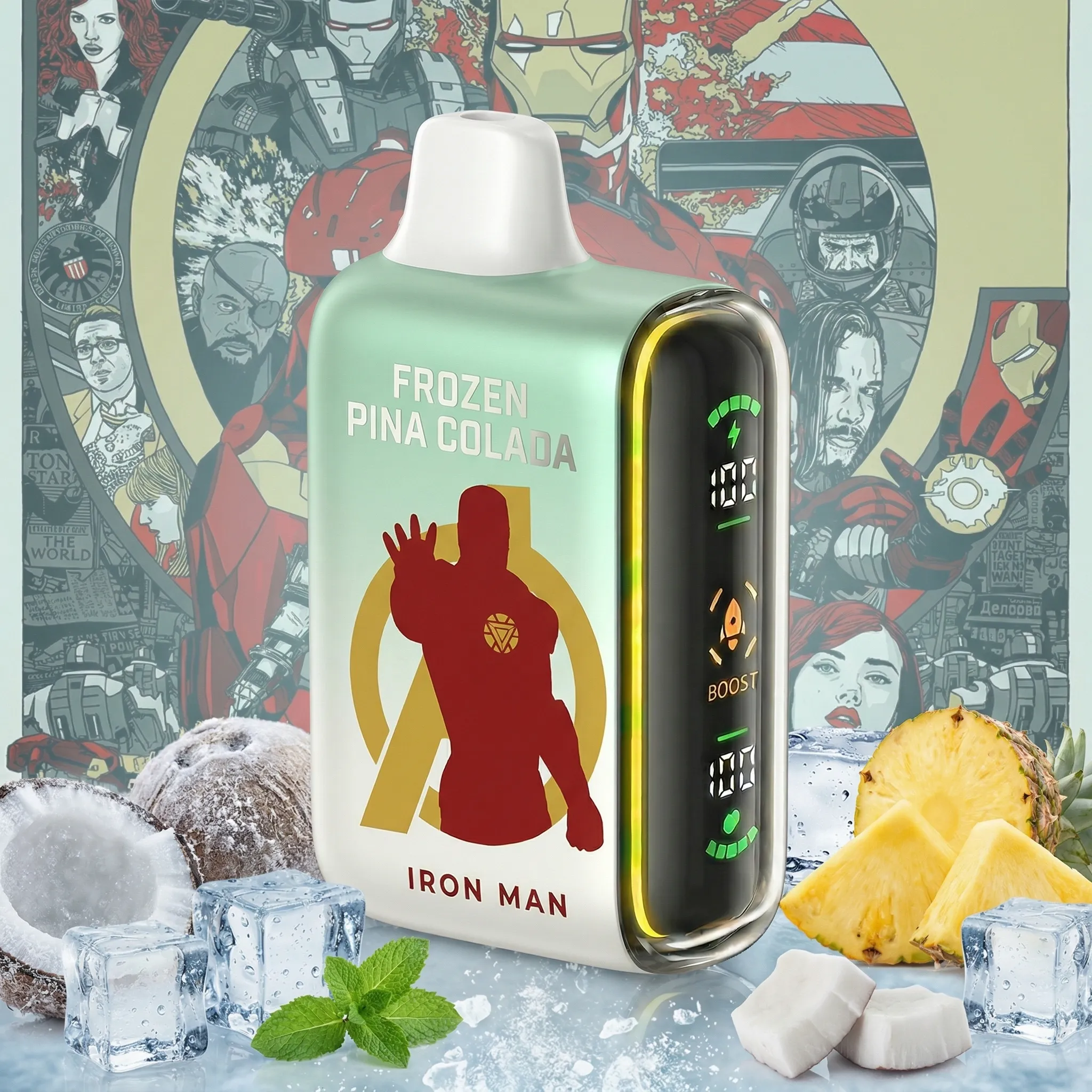 iron man - ?InkSkin Pulse 15000 Puffs new - 10+ Flavour Choices ???