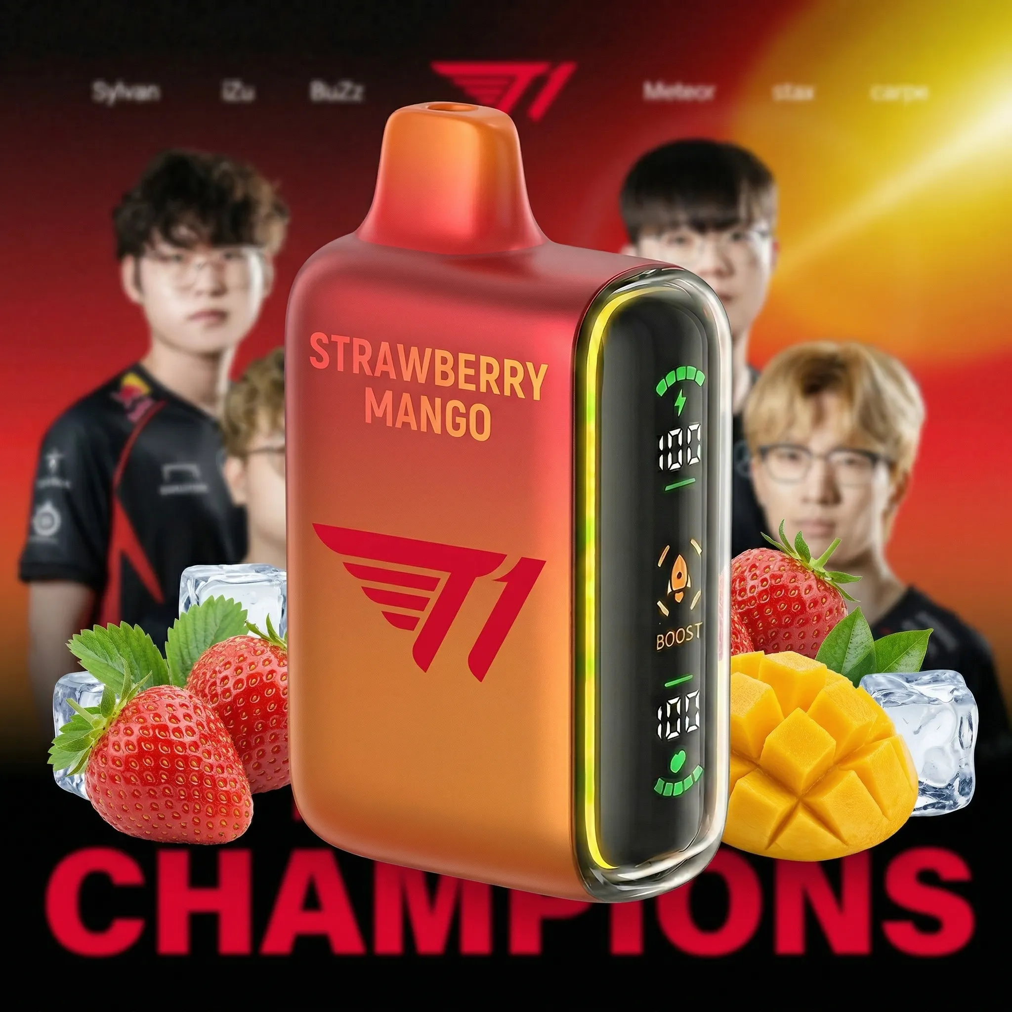 T1 team - ?InkSkin Pulse 15000 Puffs new - 10+ Flavour Choices ???