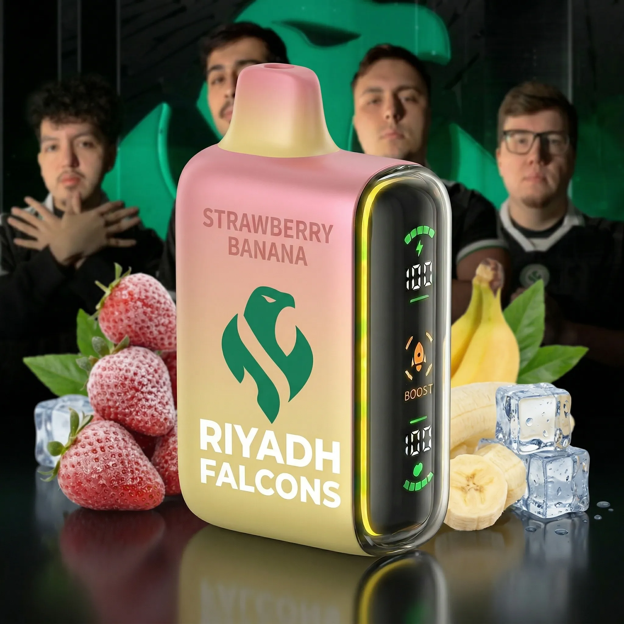 Riyadh Falcons team - ?InkSkin Pulse 15000 Puffs new - 10+ Flavour Choices ???
