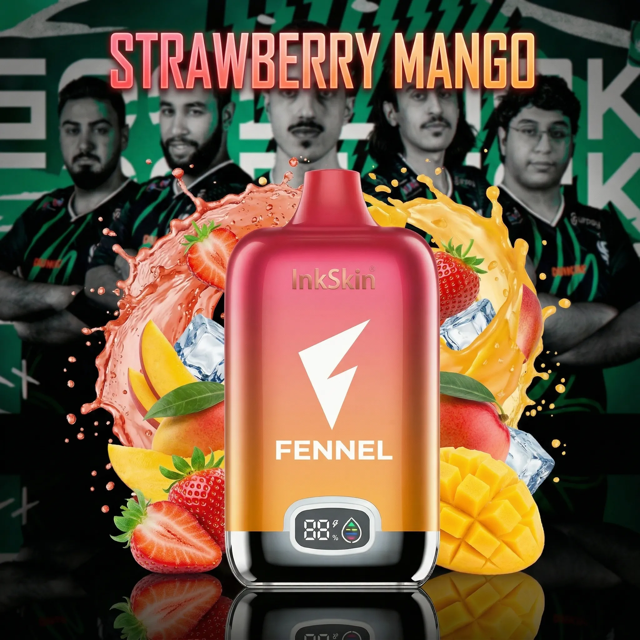 FL team - ⭐InkSkin Digital Box 12000 Puffs - 10+ Flavour Choices ???