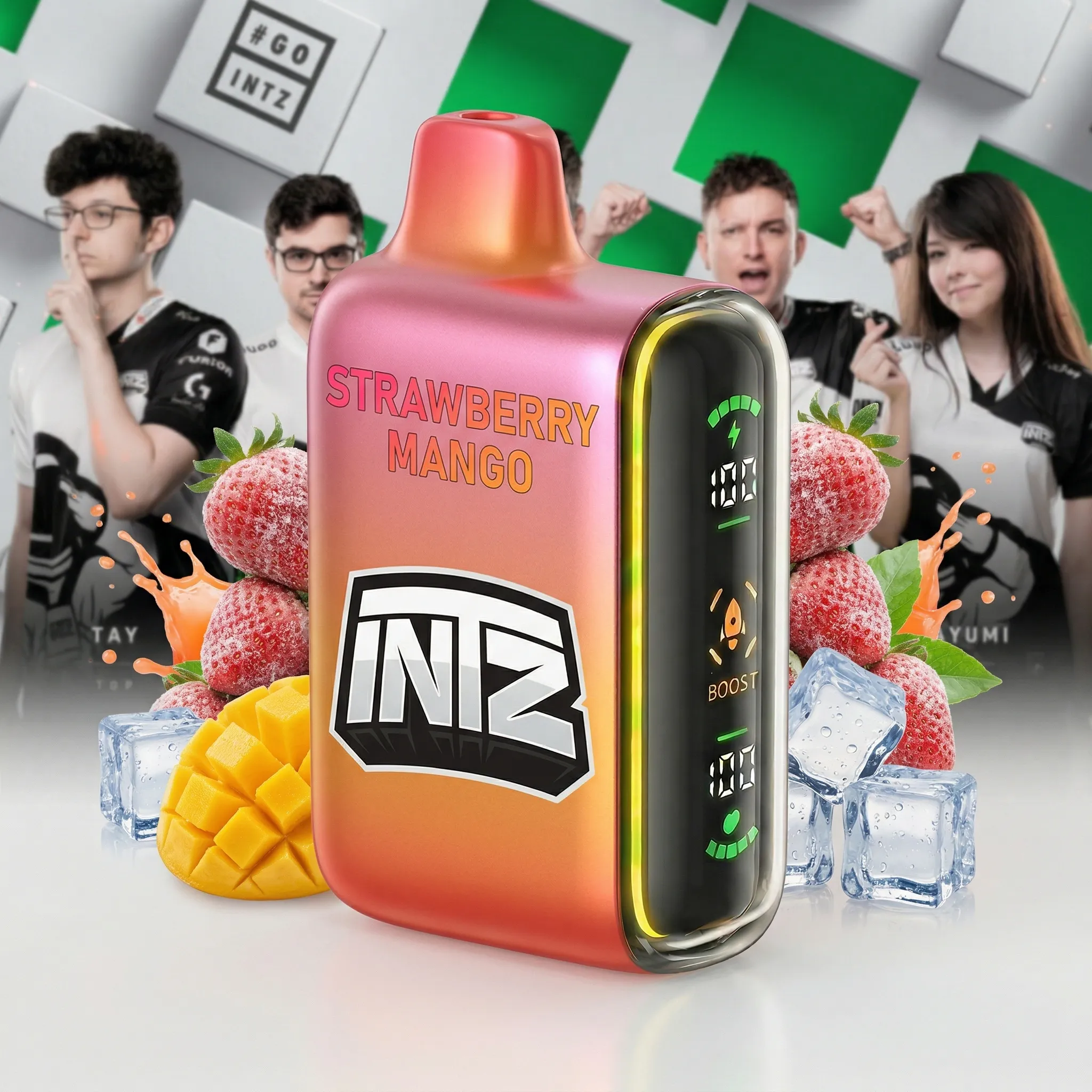 INTZ team - ?InkSkin Pulse 15000 Puffs new - 10+ Flavour Choices ???