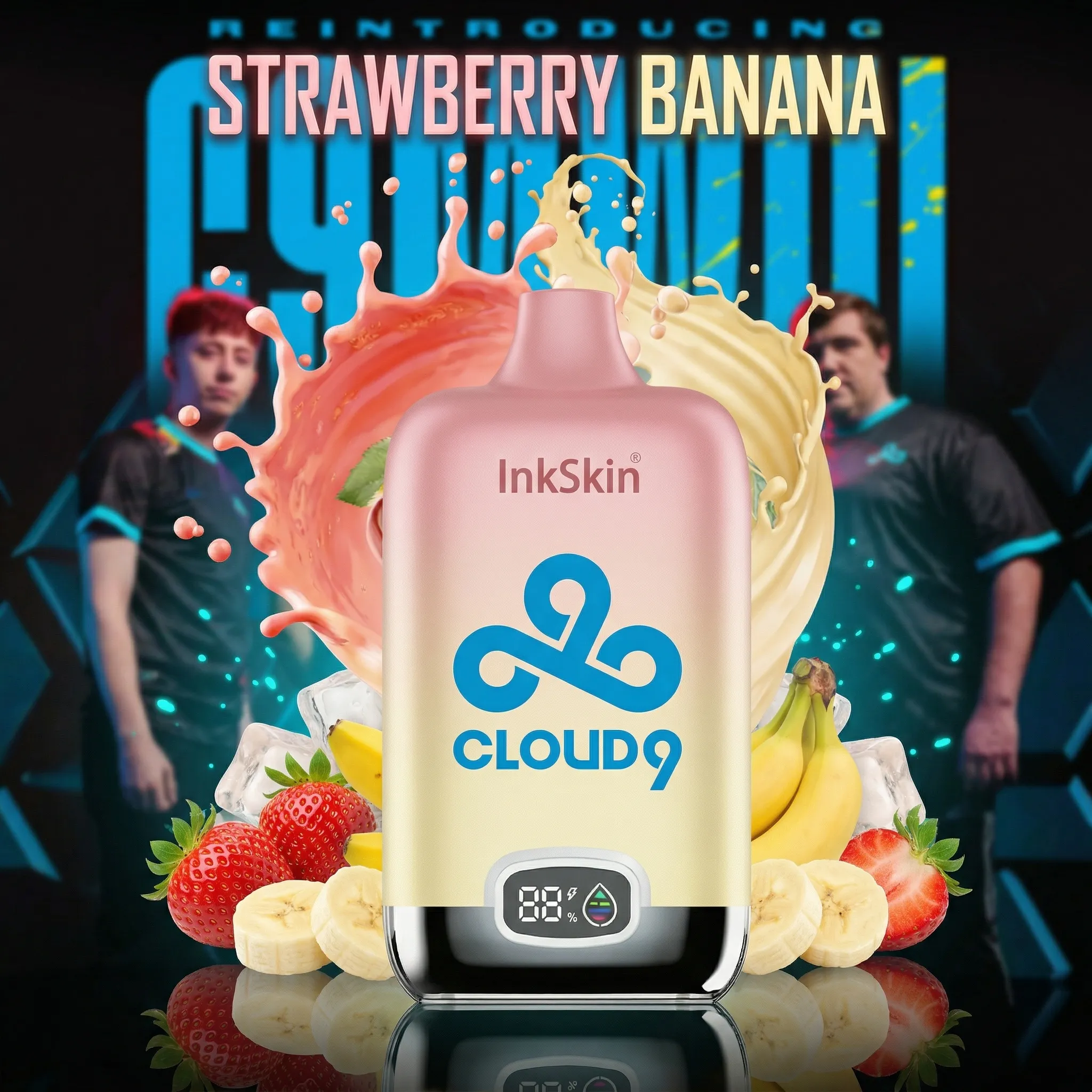 C9 team - ⭐InkSkin Digital Box 12000 Puffs - 10+ Flavour Choices ???