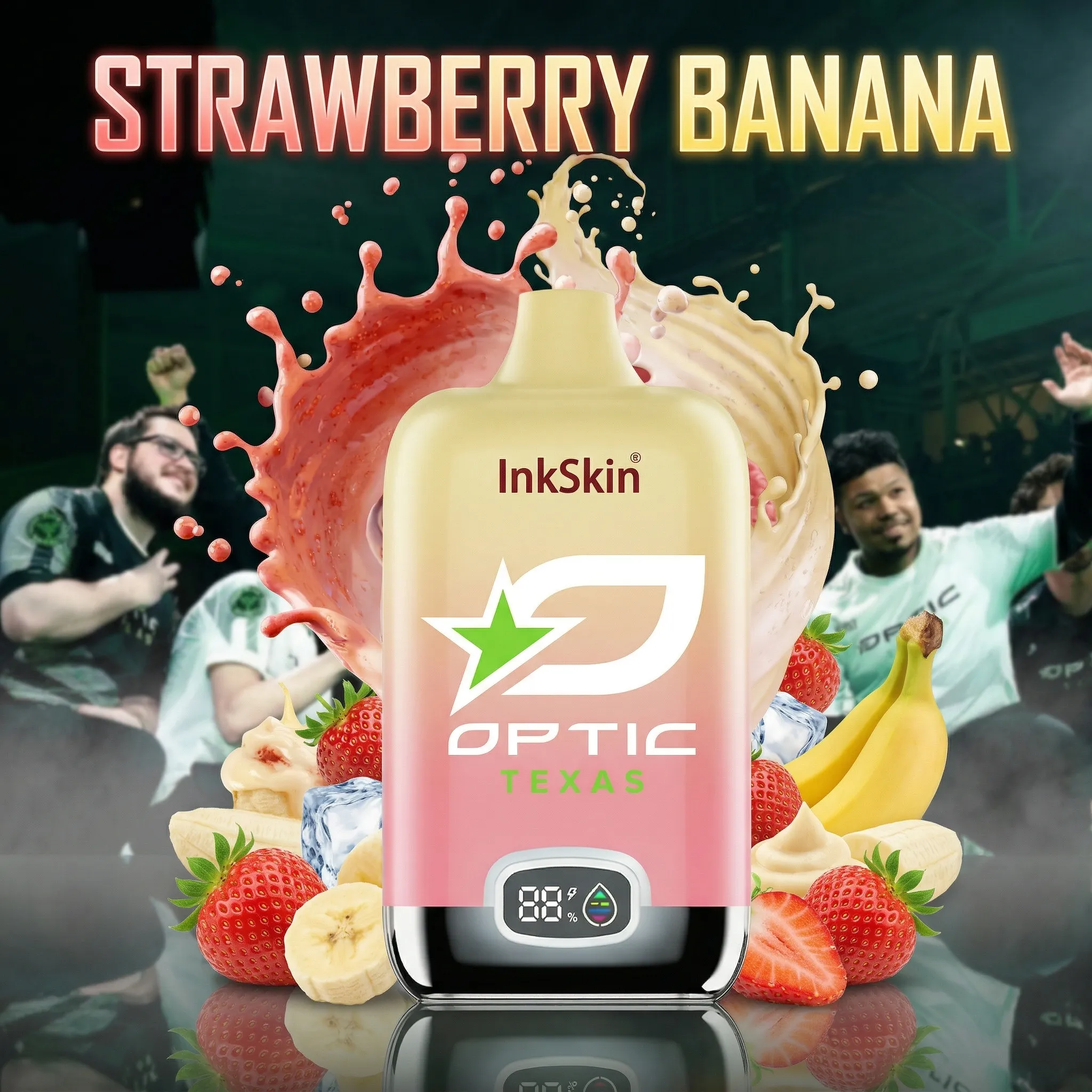 OpTic Texas team - ⭐InkSkin Digital Box 12000 Puffs - 10+ Flavour Choices ???