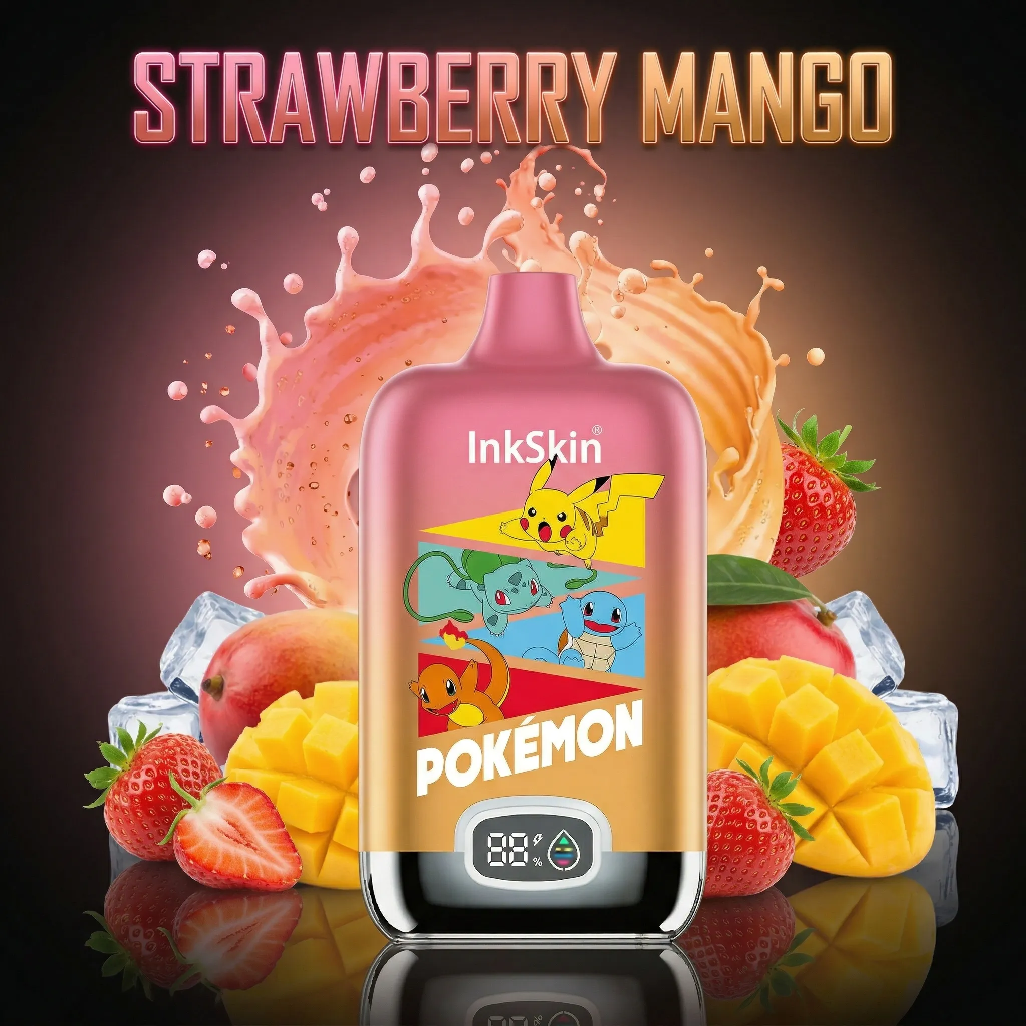 Pokémon - ⭐InkSkin Digital Box 12000 Puffs - 10+ Flavour Choices ???