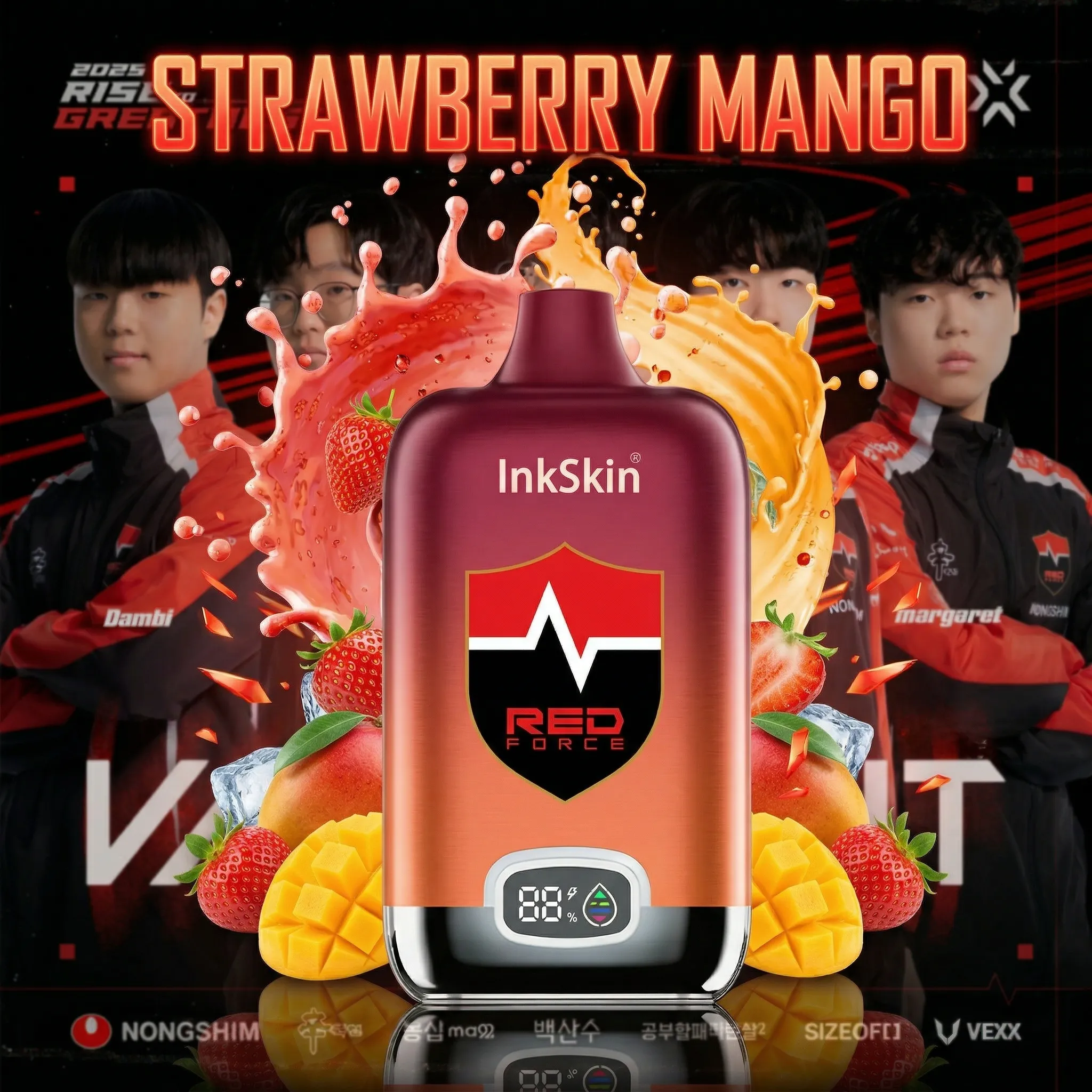 NS team - ⭐InkSkin Digital Box 12000 Puffs - 10+ Flavour Choices ???