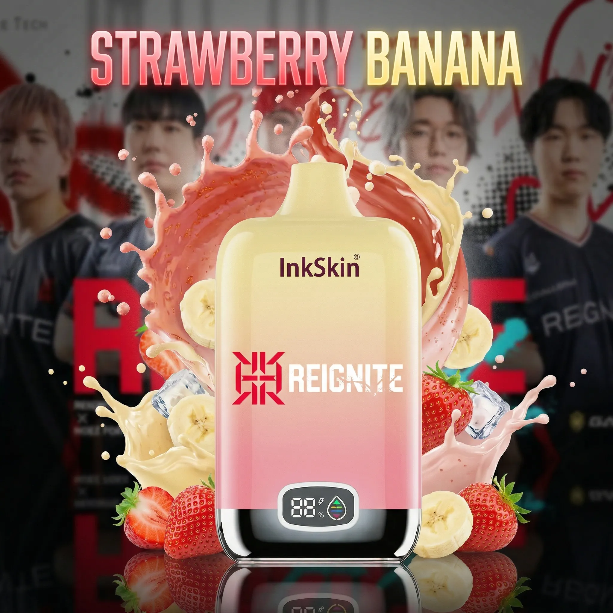 REIGNITE team - ⭐InkSkin Digital Box 12000 Puffs - 10+ Flavour Choices ??? REIGNITE team - ⭐InkSkin Digital Box 12000 Puffs - 10+ Flavour Choices ???