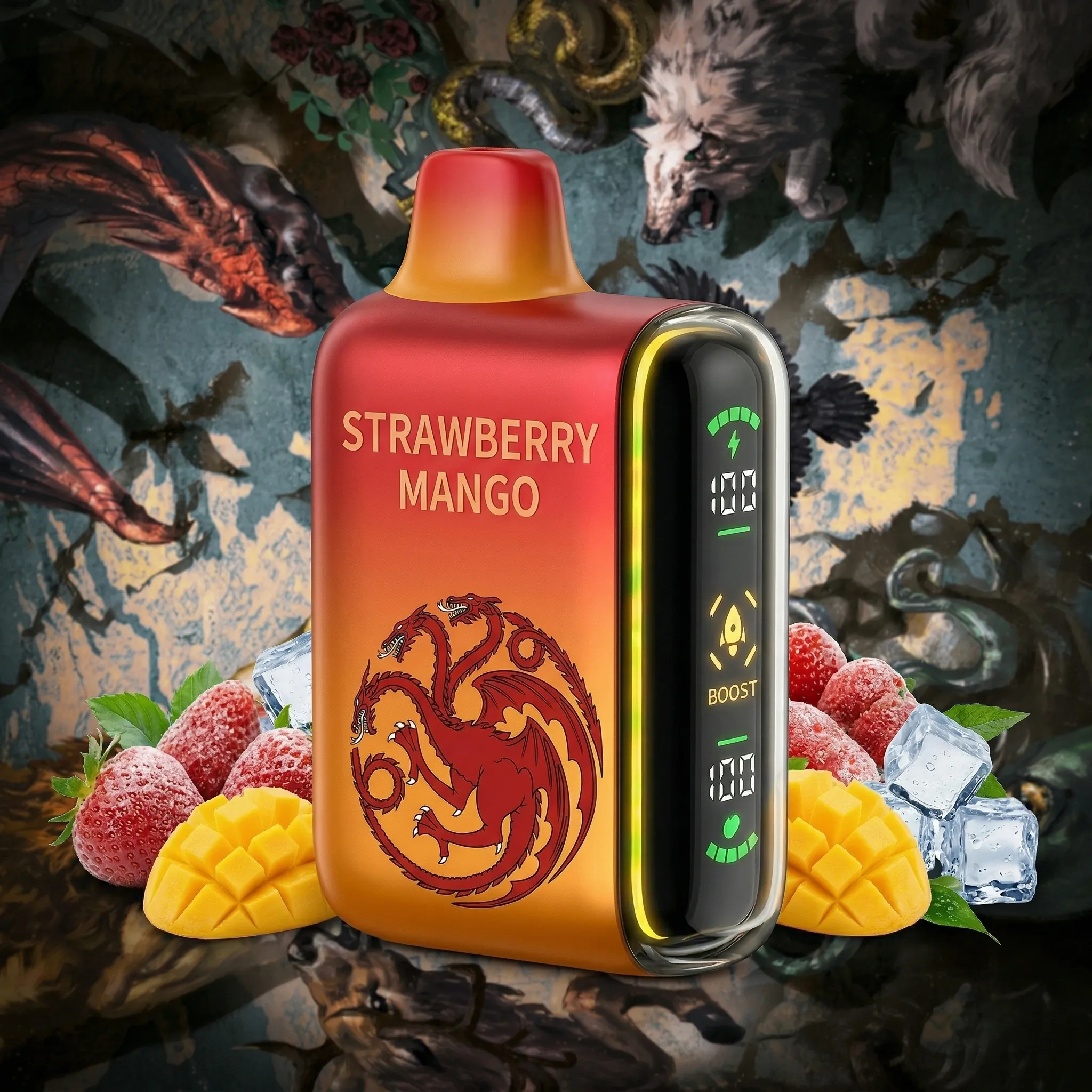 game of Thrones - ?InkSkin Pulse 15000 Puffs new - 10+ Flavour Choices ???