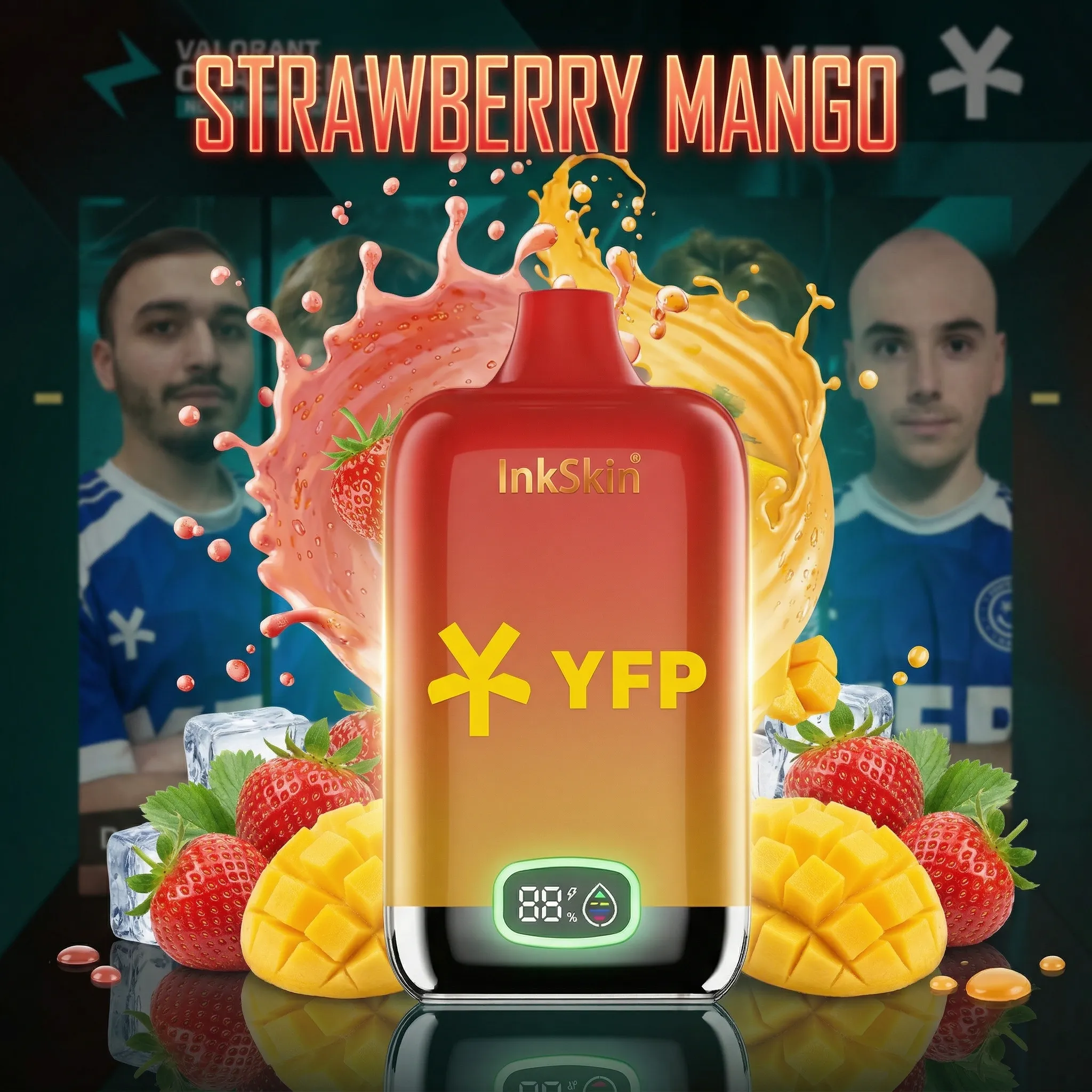 YFP team - ⭐InkSkin Digital Box 12000 Puffs - 10+ Flavour Choices ???