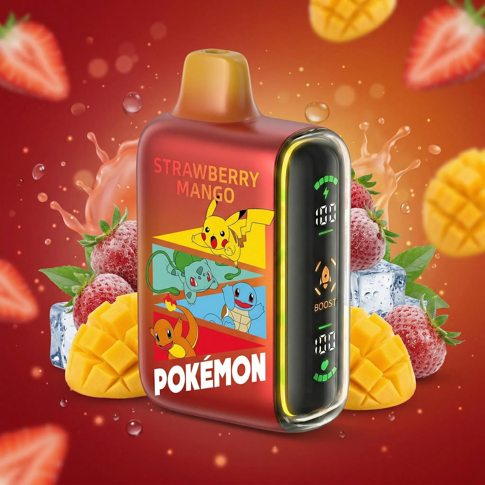 Pokémon - ?InkSkin Pulse 15000 Puffs new - 10+ Flavour Choices ???