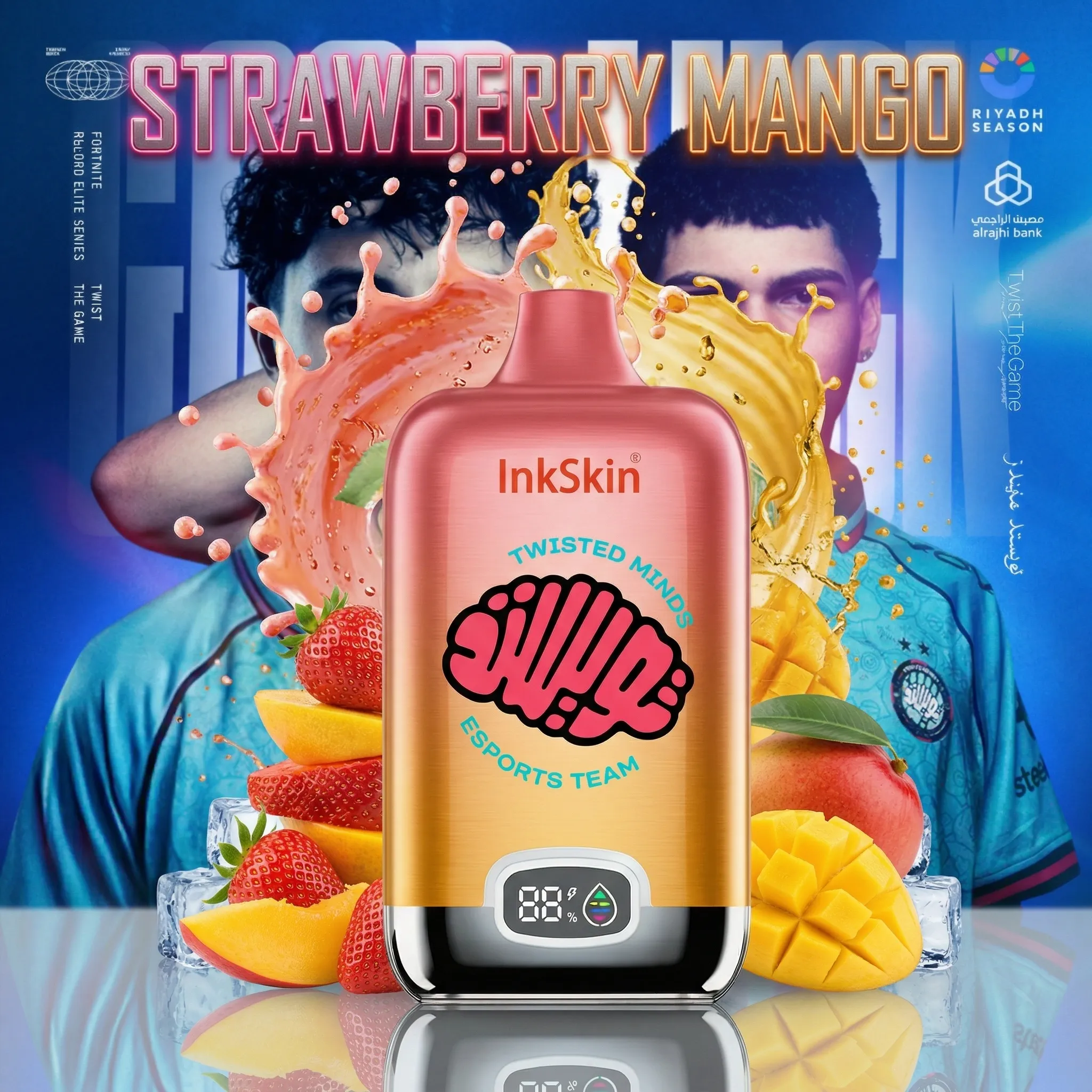 Twisted Minds team - ⭐InkSkin Digital Box 12000 Puffs - 10+ Flavour Choices ???