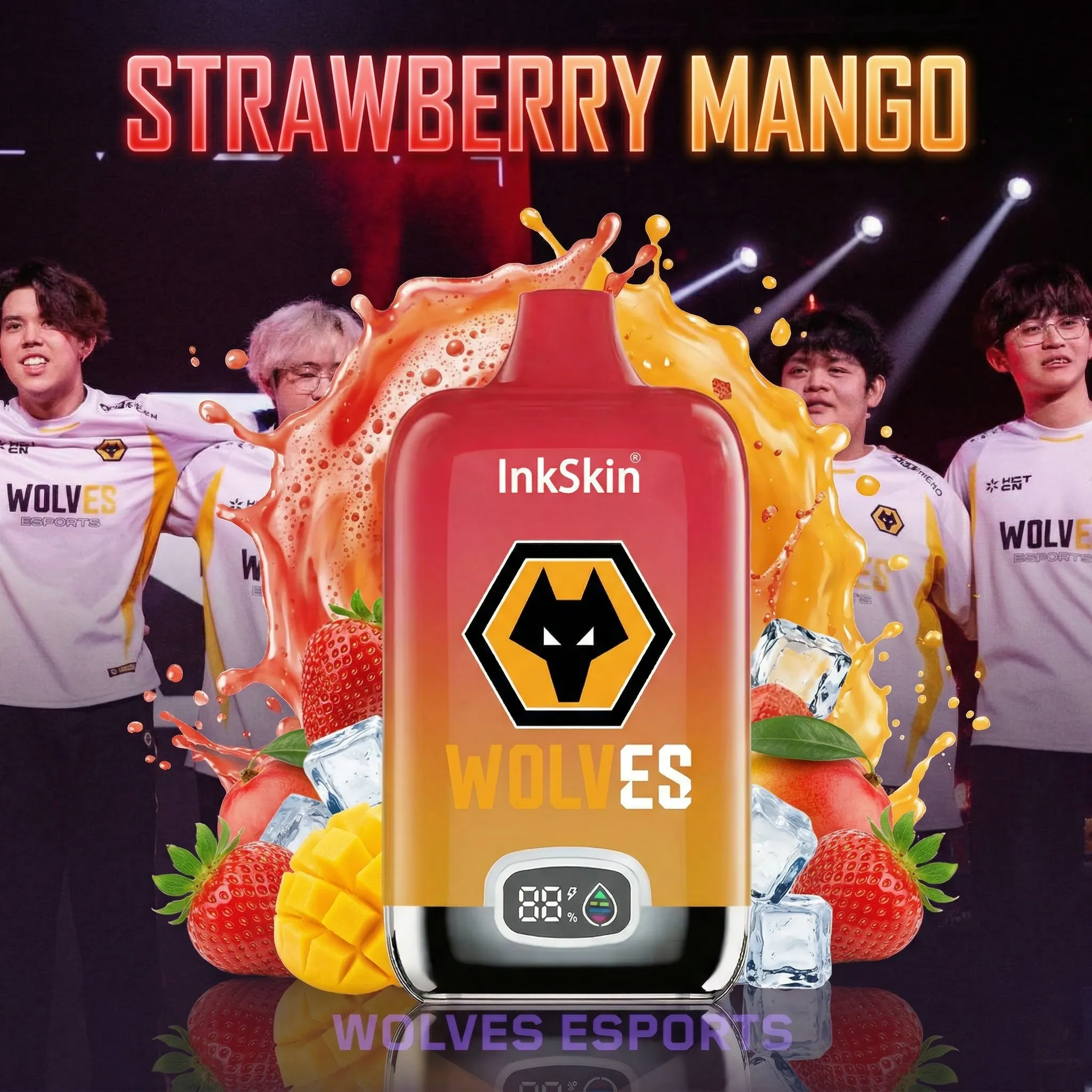 WOLVES team - ⭐InkSkin Digital Box 12000 Puffs - 10+ Flavour Choices ???