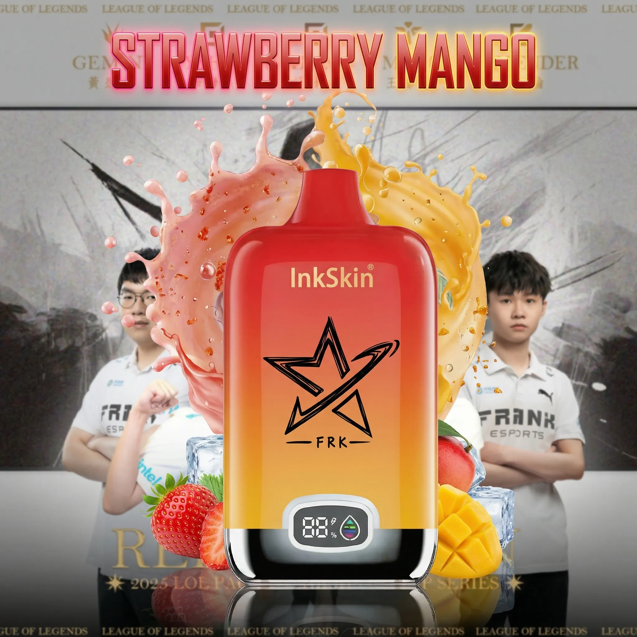 FRK team - ⭐InkSkin Digital Box 12000 Puffs - 10+ Flavour Choices ???