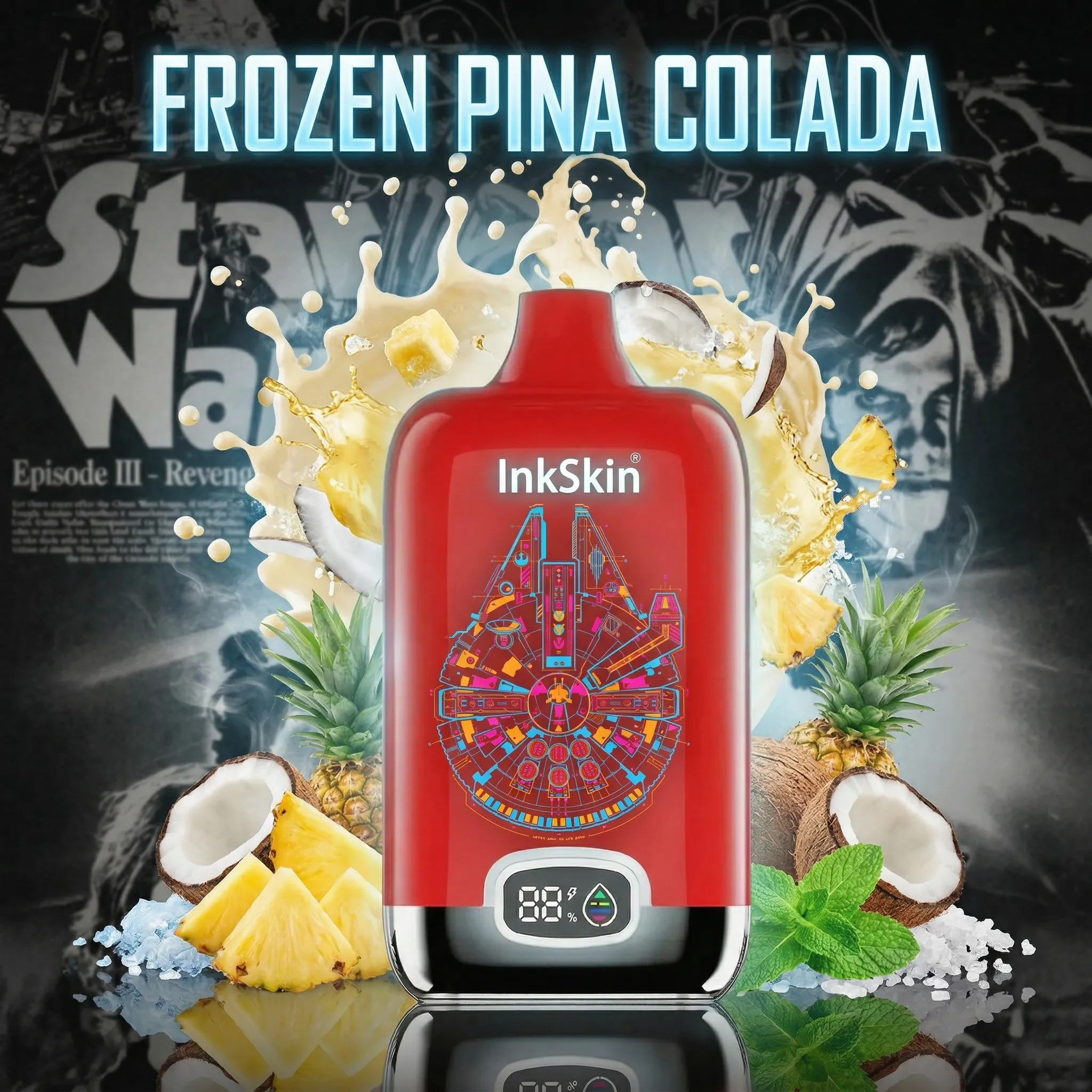 Star Wars - ⭐InkSkin Digital Box 12000 Puffs - 10+ Flavour Choices ???