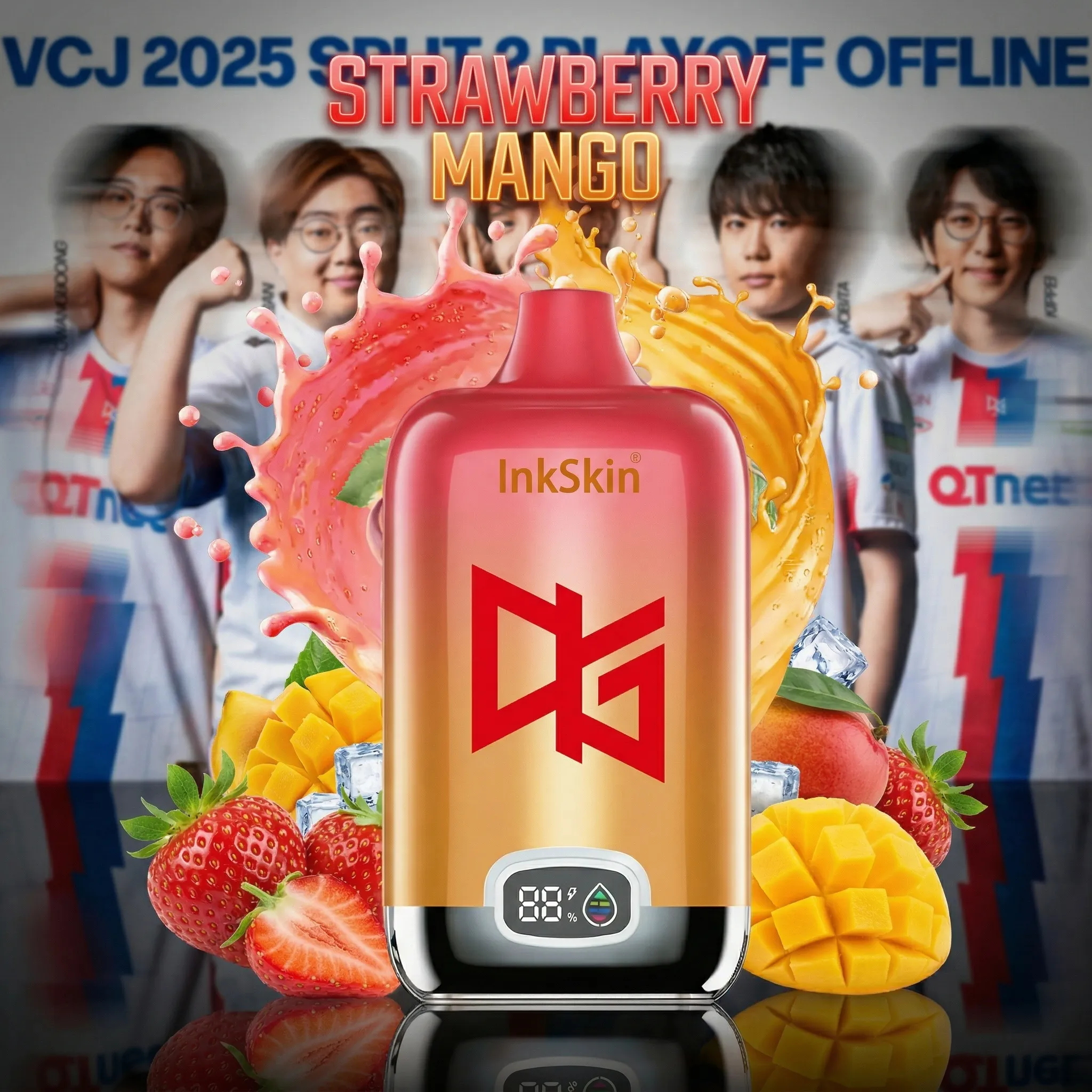 QTD team - ⭐InkSkin Digital Box 12000 Puffs - 10+ Flavour Choices ??? QTD team - ⭐InkSkin Digital Box 12000 Puffs - 10+ Flavour Choices ???