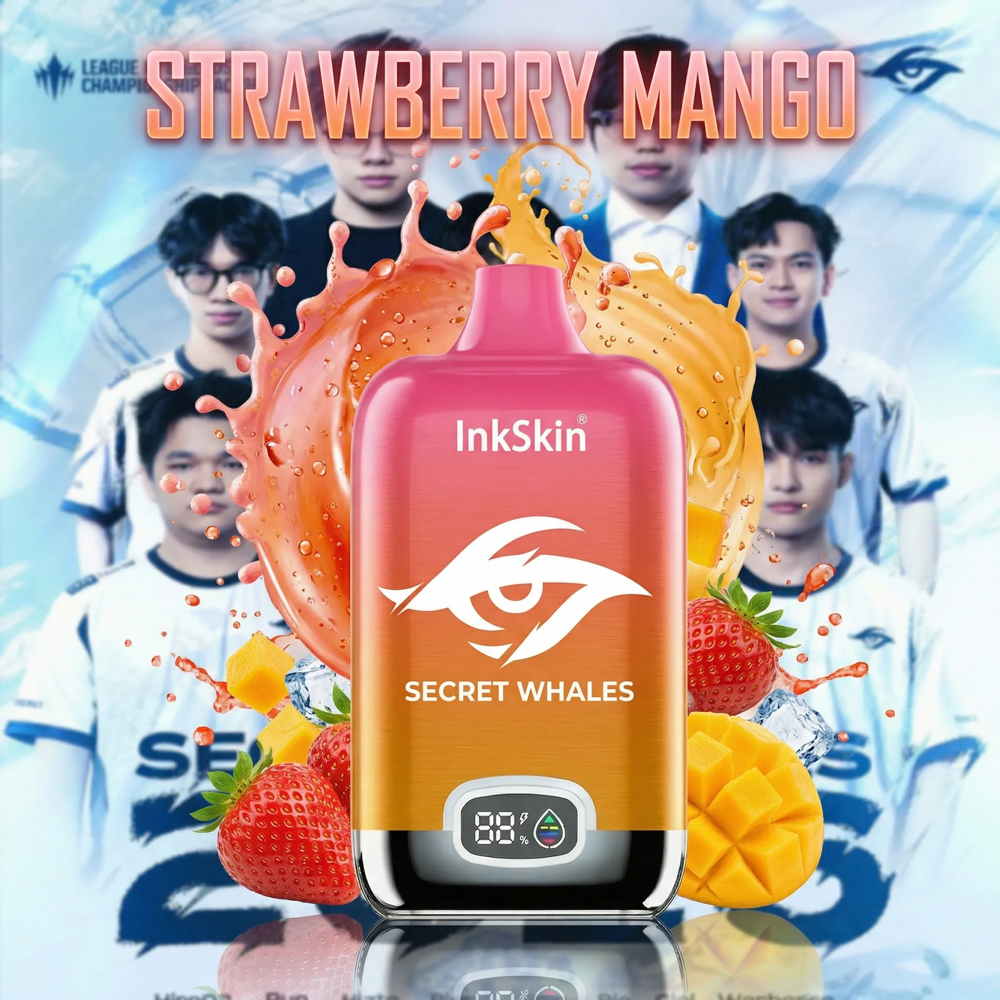 TSW team - ⭐InkSkin Digital Box 12000 Puffs - 10+ Flavour Choices ???