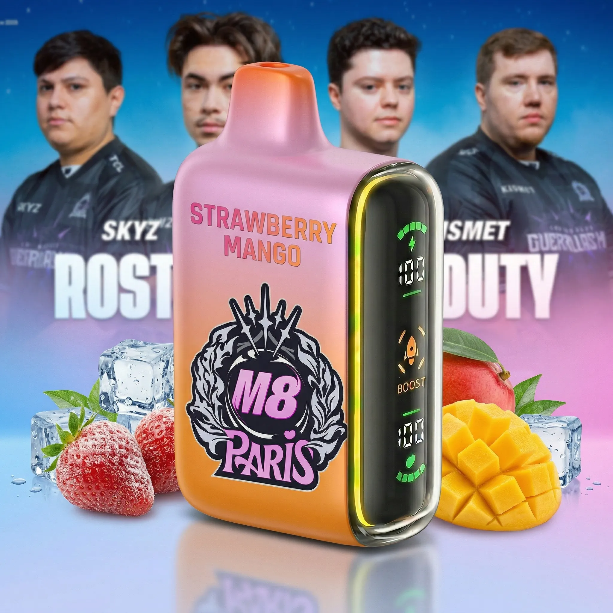 M8 team - ?InkSkin Pulse 15000 Puffs new - 10+ Flavour Choices ???