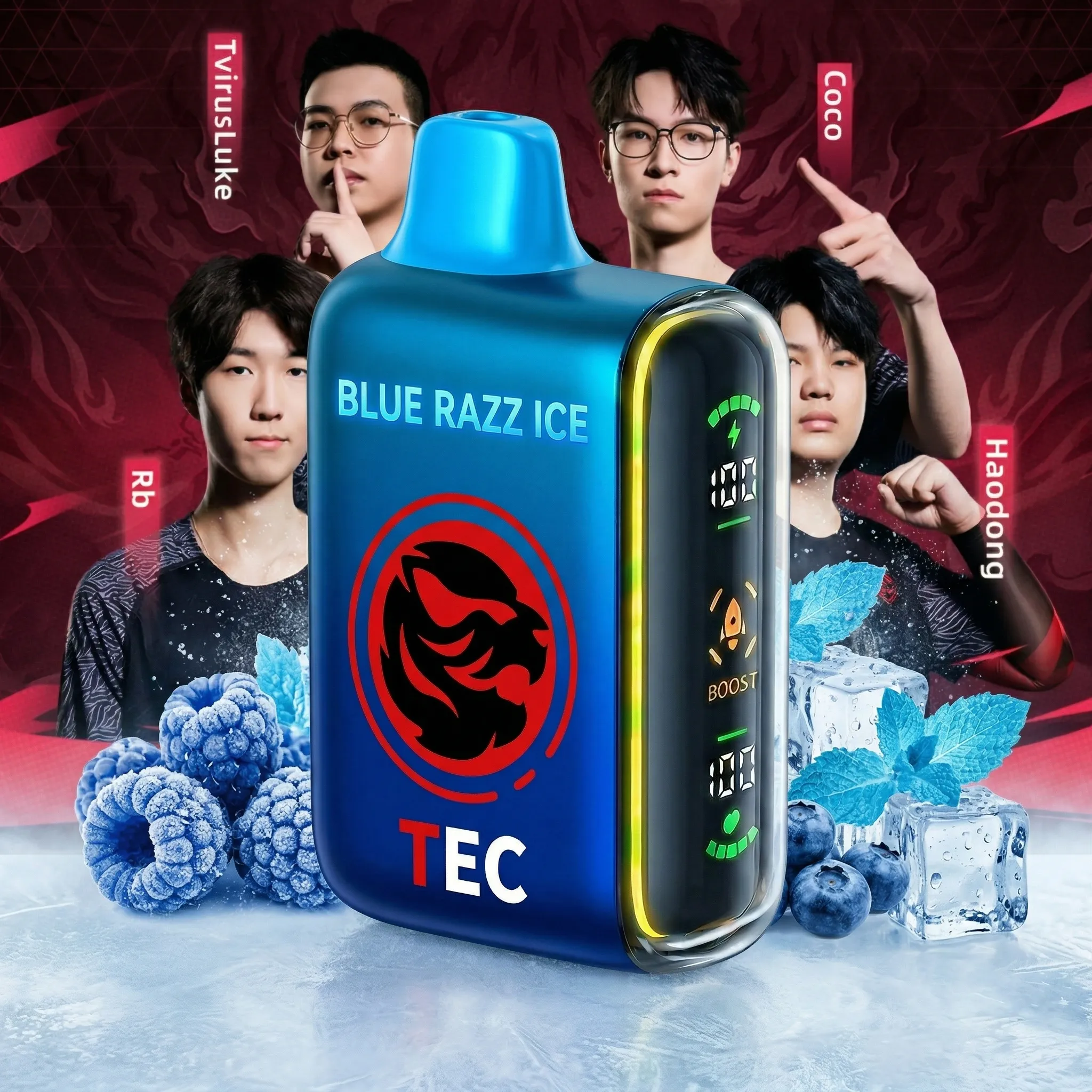 TEC team - ?InkSkin Pulse 15000 Puffs new - 10+ Flavour Choices ???