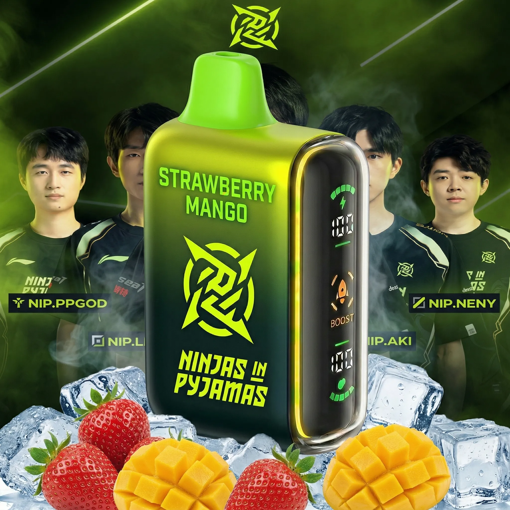 NIP team - ?InkSkin Pulse 15000 Puffs new - 10+ Flavour Choices ???