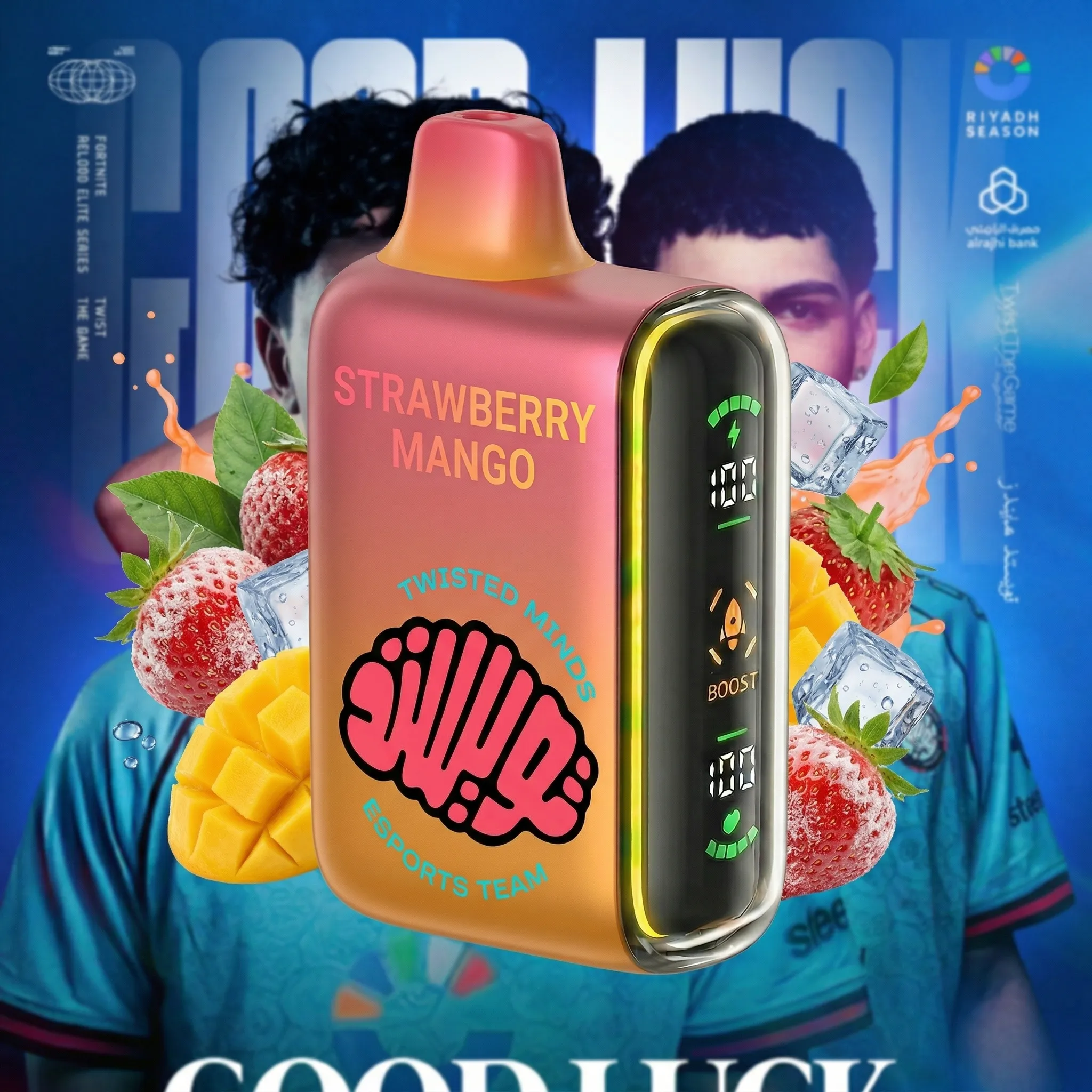 Twisted Minds team - ?InkSkin Pulse 15000 Puffs new - 10+ Flavour Choices ???