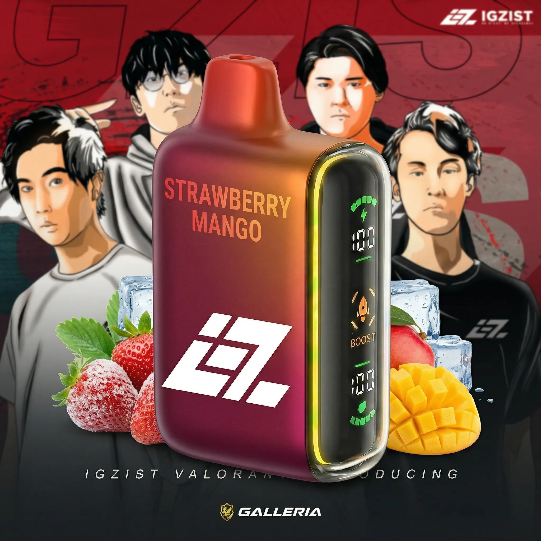 IGZIST team - ?InkSkin Pulse 15000 Puffs new - 10+ Flavour Choices ???