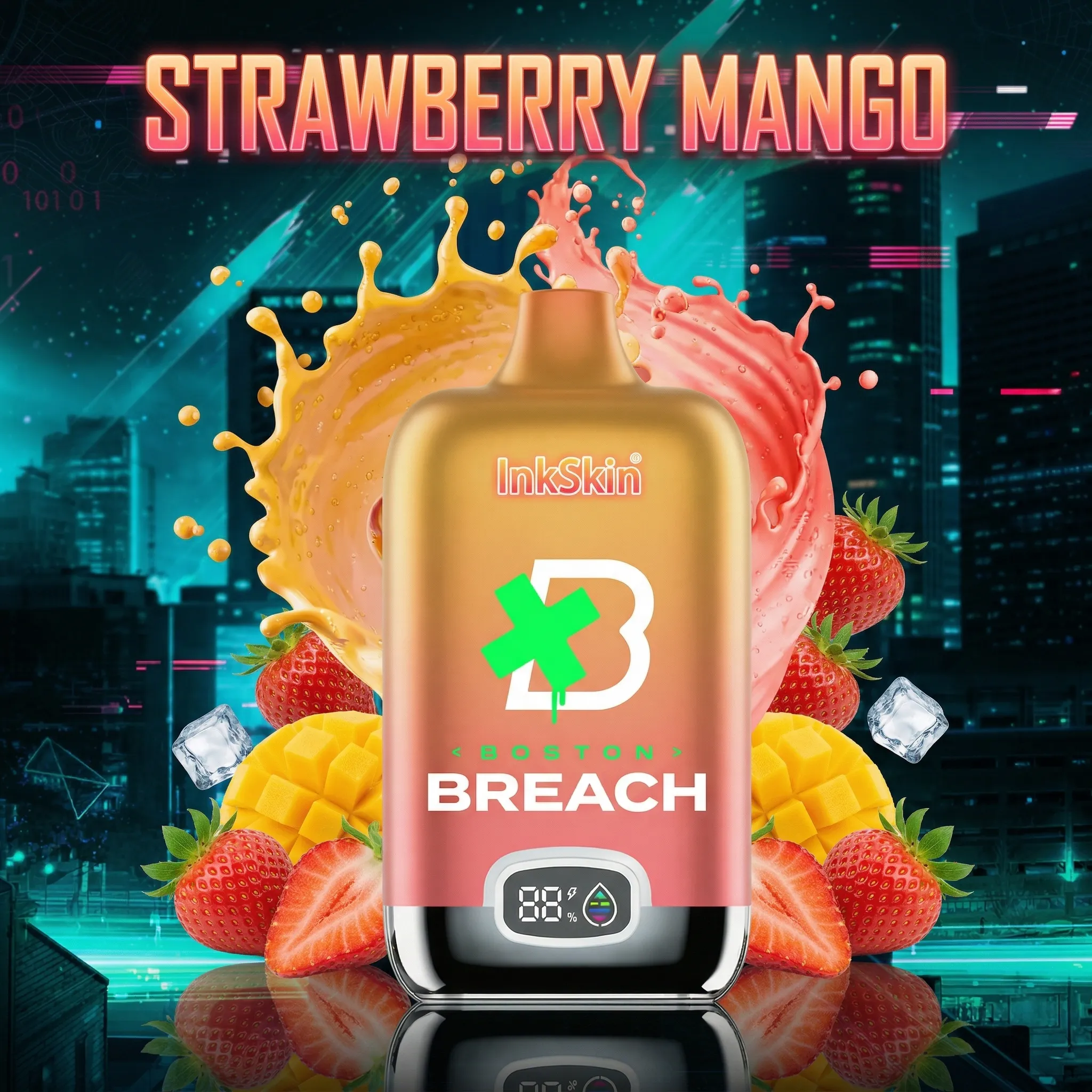 Boston Breach team - ⭐InkSkin Digital Box 12000 Puffs - 10+ Flavour Choices ???