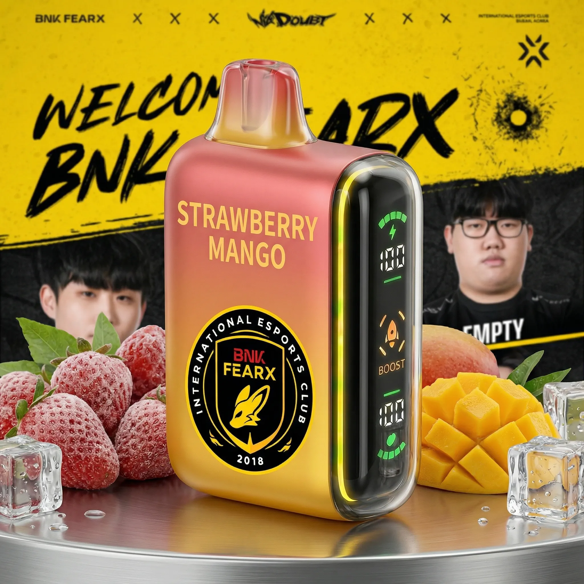 FEARX team - ?InkSkin Pulse 15000 Puffs new - 10+ Flavour Choices ???