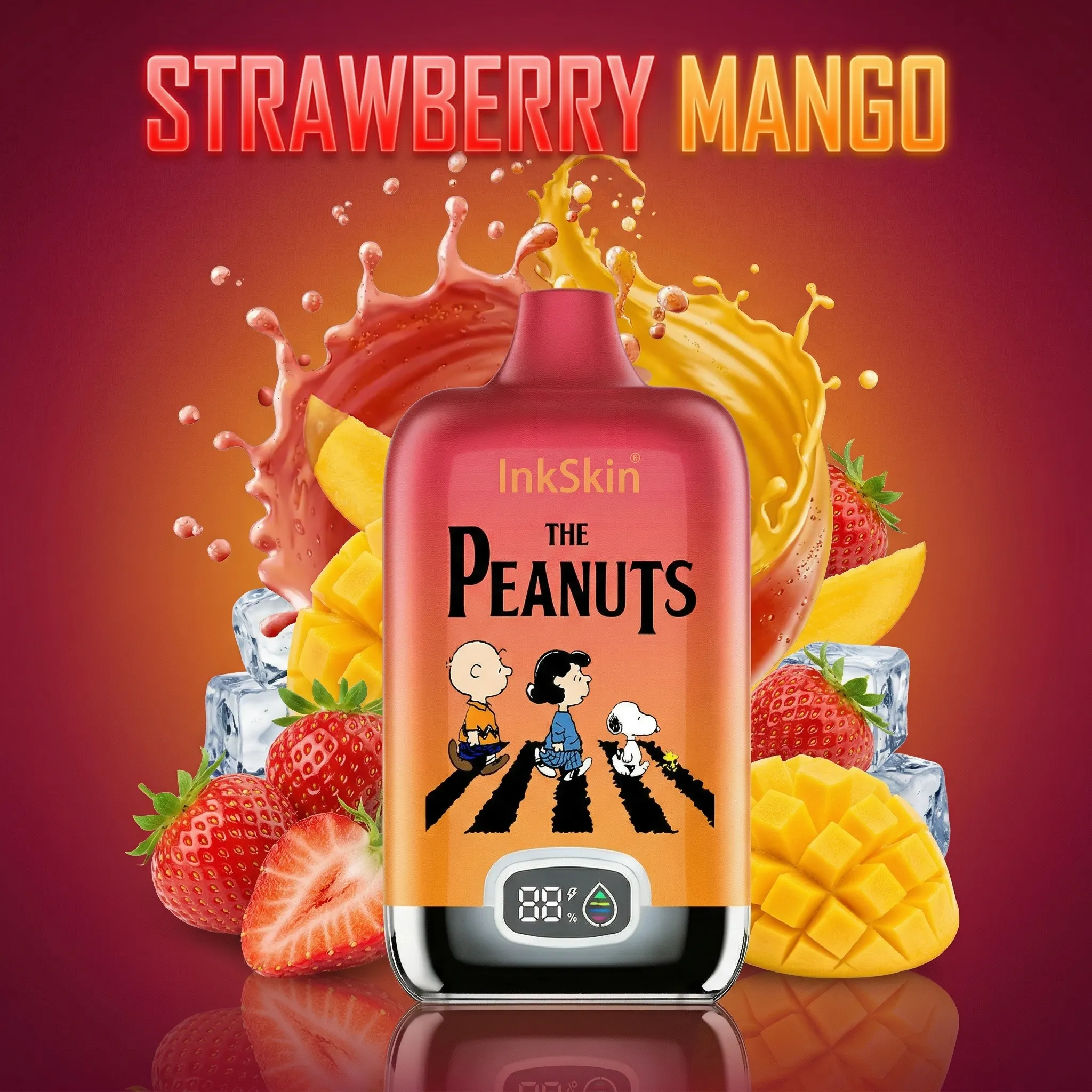 Snoopy - ⭐InkSkin Digital Box 12000 Puffs - 10+ Flavour Choices ???