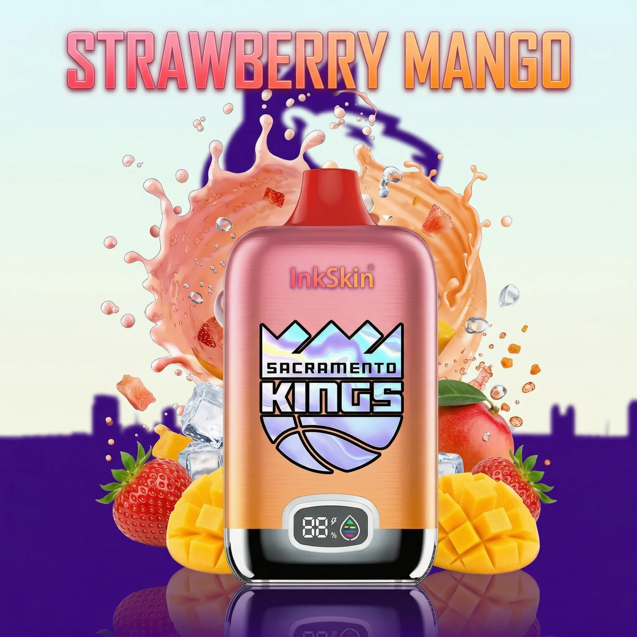 Kings - ⭐InkSkin Digital Box 12000 Puffs - 10+ Flavour Choices ??? Kings - ⭐InkSkin Digital Box 12000 Puffs - 10+ Flavour Choices ???