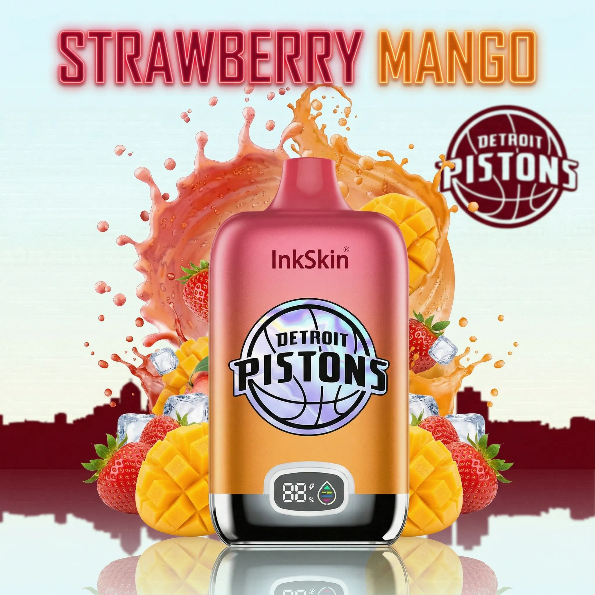 Pistons - ⭐InkSkin Digital Box 12000 Puffs - 10+ Flavour Choices ??? Pistons - ⭐InkSkin Digital Box 12000 Puffs - 10+ Flavour Choices ???