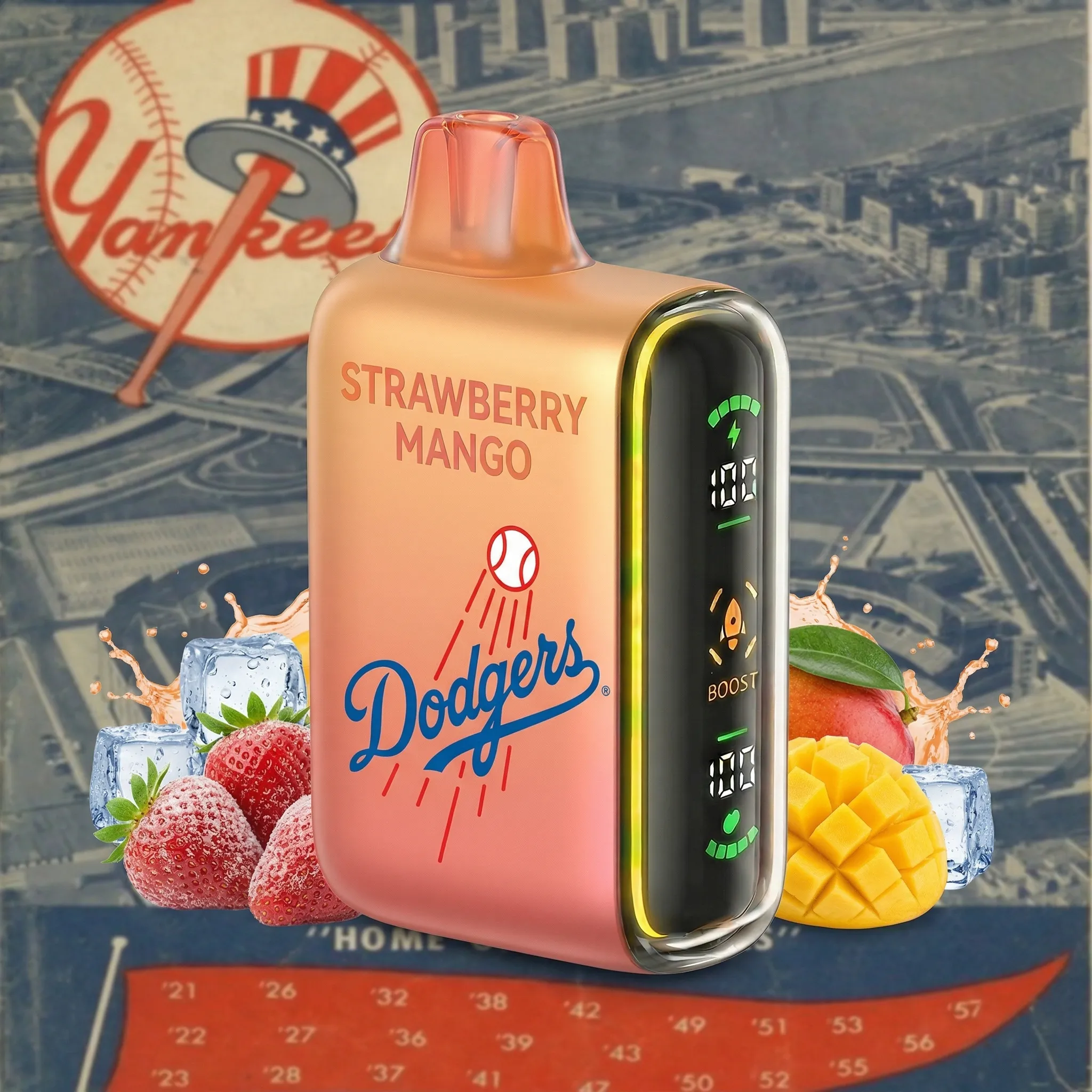 Los Angeles Dodgers - ?InkSkin Pulse 15000 Puffs new - 10+ Flavour Choices ??? Los Angeles Dodgers - ?InkSkin Pulse 15000 Puffs new - 10+ Flavour Choices ???