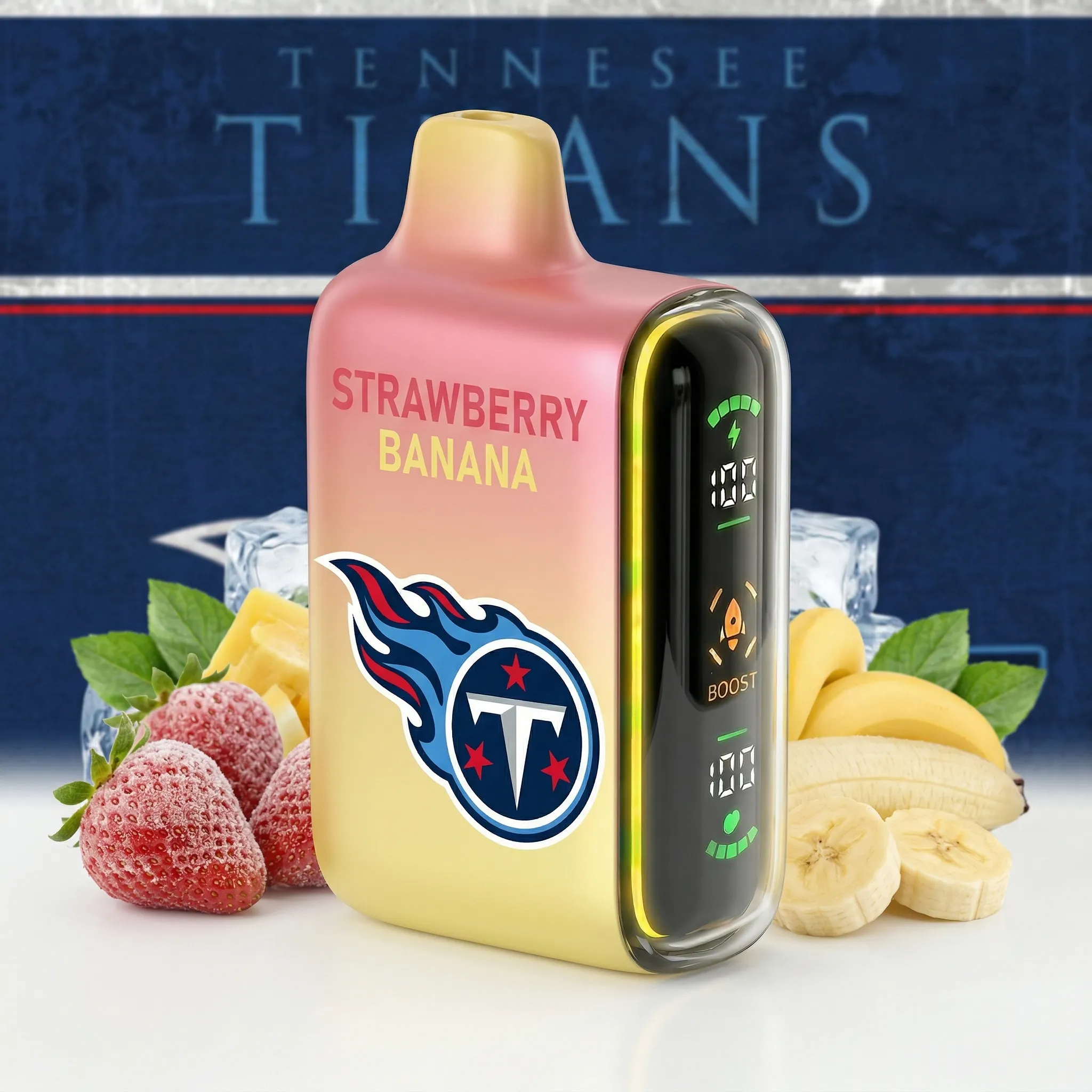 Tennessee Titans - ?InkSkin Pulse 15000 Puffs new - 10+ Flavour Choices ???