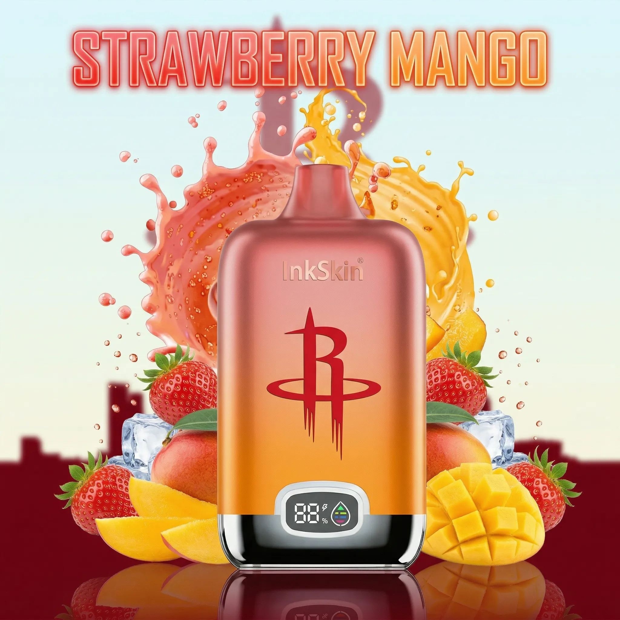 Rockets - ⭐InkSkin Digital Box 12000 Puffs - 10+ Flavour Choices ???