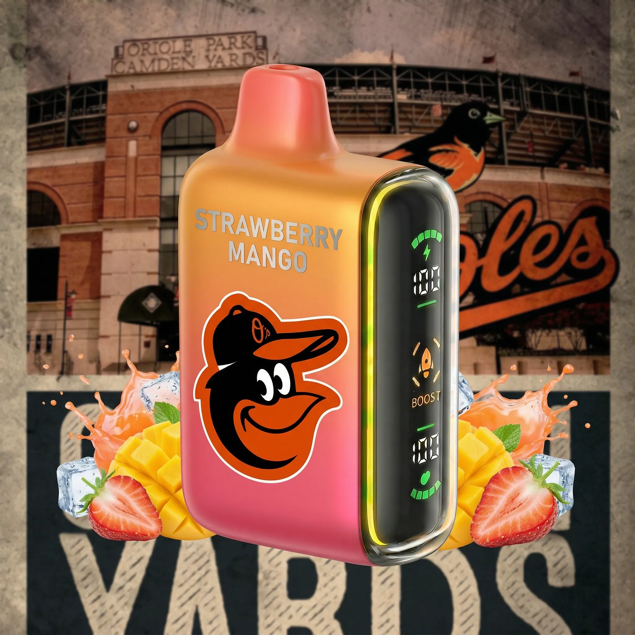 Baltimore Orioles - ?InkSkin Pulse 15000 Puffs new - 10+ Flavour Choices ??? Baltimore Orioles - ?InkSkin Pulse 15000 Puffs new - 10+ Flavour Choices ???