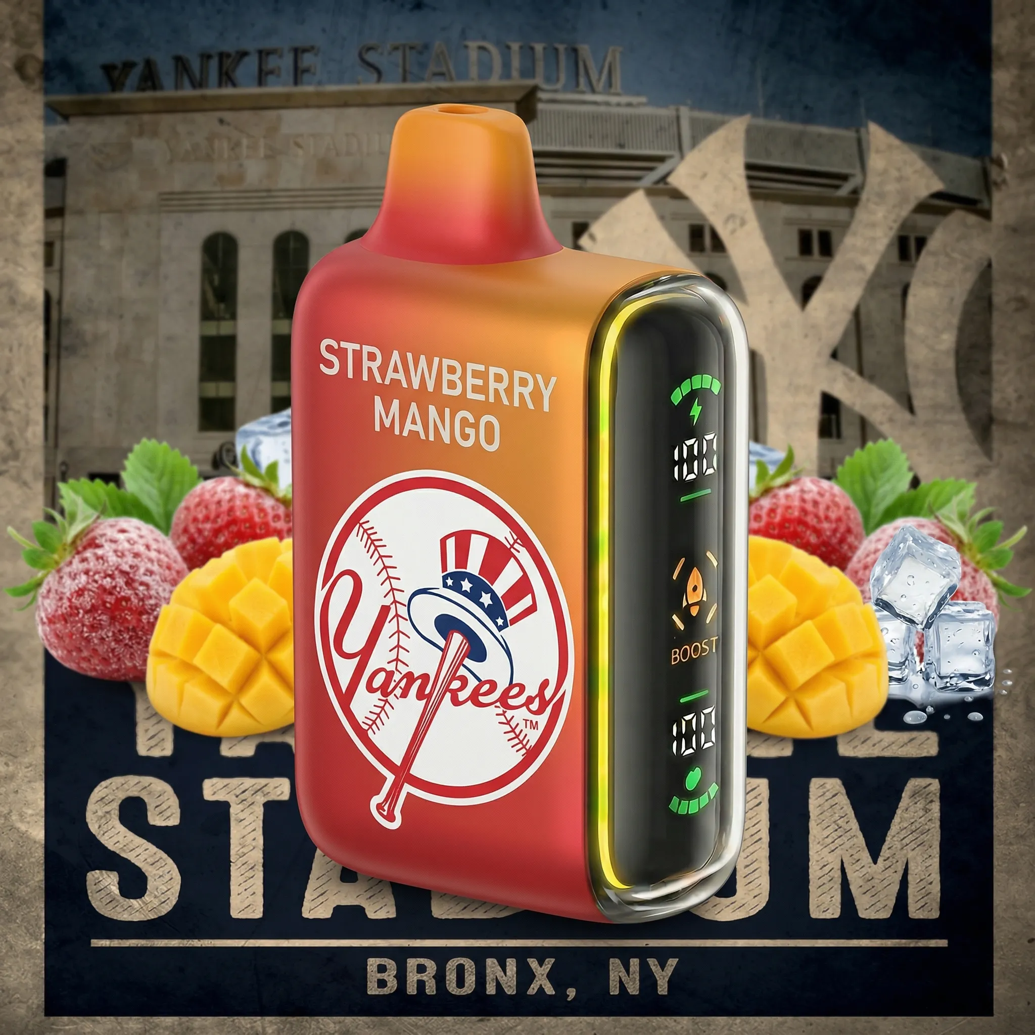 New York Yankees - ?InkSkin Pulse 15000 Puffs new - 10+ Flavour Choices ??? New York Yankees - ?InkSkin Pulse 15000 Puffs new - 10+ Flavour Choices ???