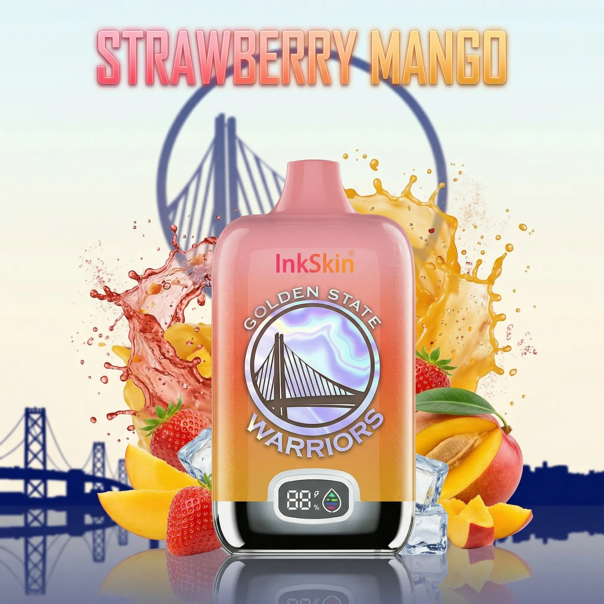 Warriors - ⭐InkSkin Digital Box 12000 Puffs - 10+ Flavour Choices ??? Warriors - ⭐InkSkin Digital Box 12000 Puffs - 10+ Flavour Choices ???