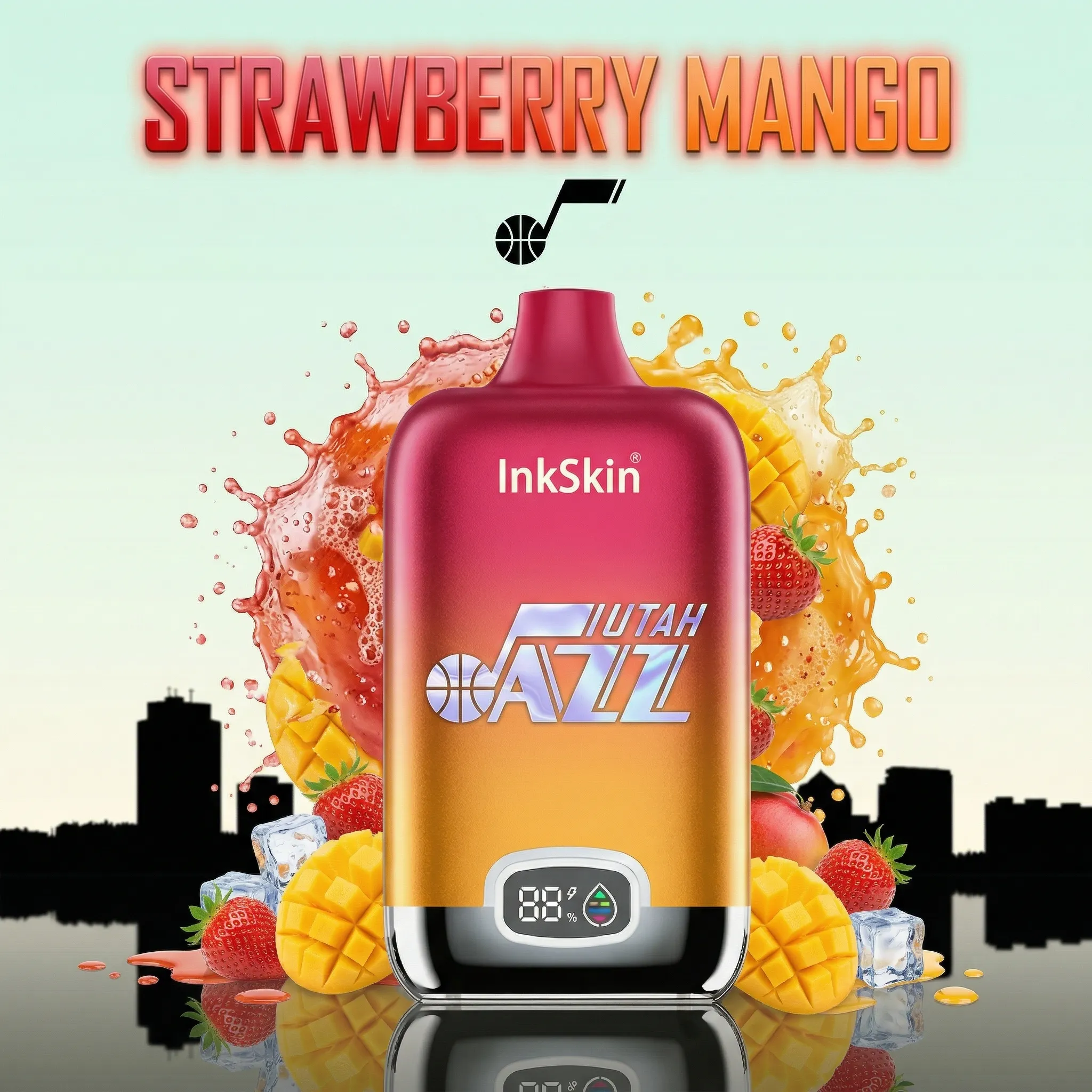 Jazz - ⭐InkSkin Digital Box 12000 Puffs - 10+ Flavour Choices ??? Jazz - ⭐InkSkin Digital Box 12000 Puffs - 10+ Flavour Choices ???