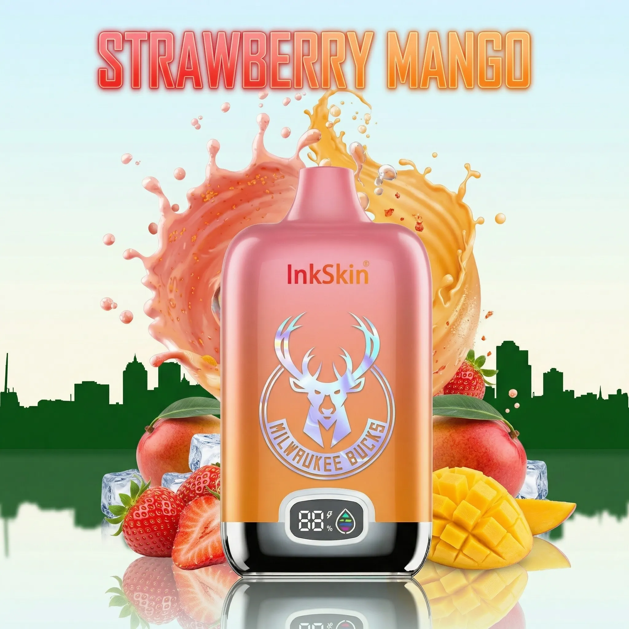 Bucks - ⭐InkSkin Digital Box 12000 Puffs - 10+ Flavour Choices ??? Bucks - ⭐InkSkin Digital Box 12000 Puffs - 10+ Flavour Choices ???