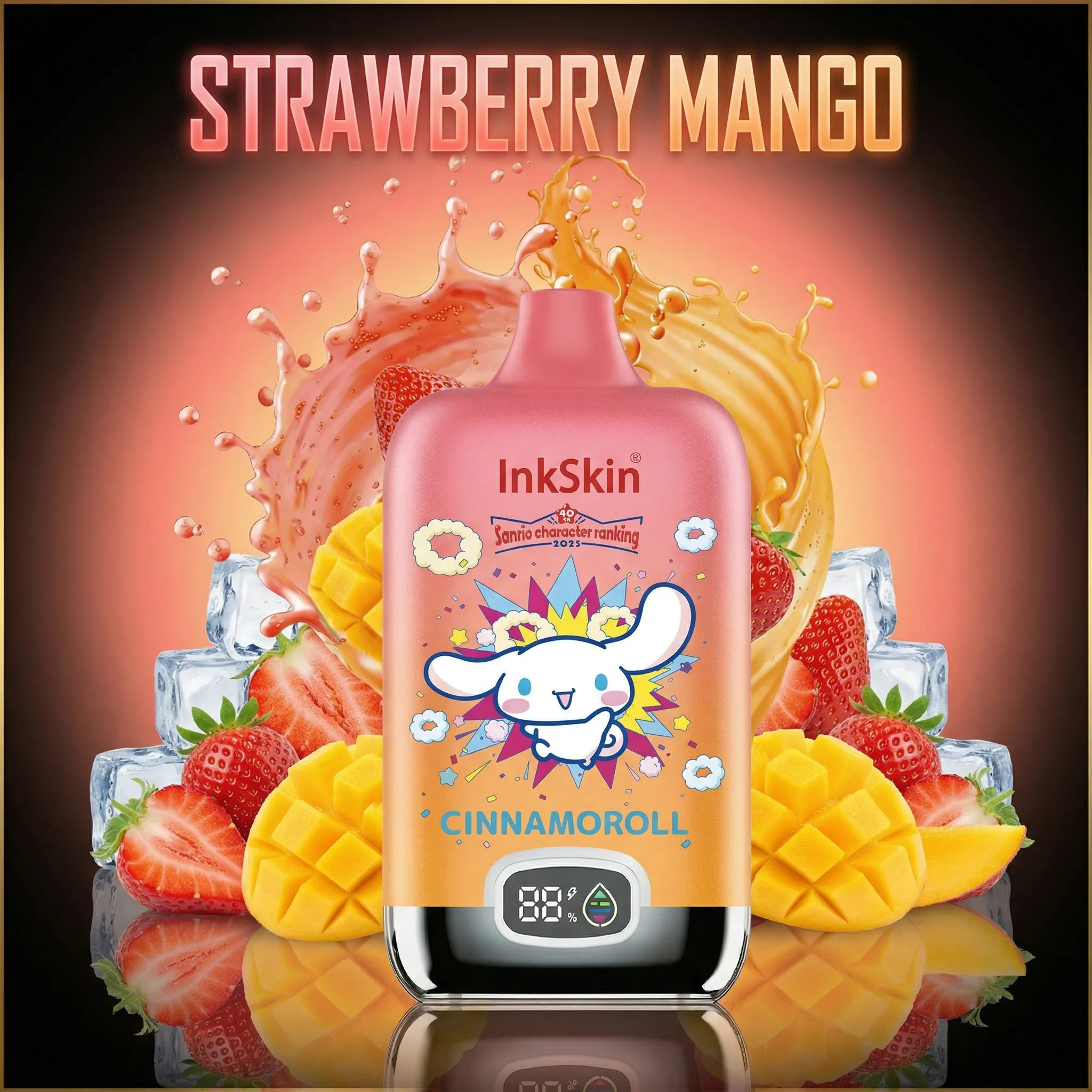 Cinnamoroll - ⭐InkSkin Digital Box 12000 Puffs - 10+ Flavour Choices ???