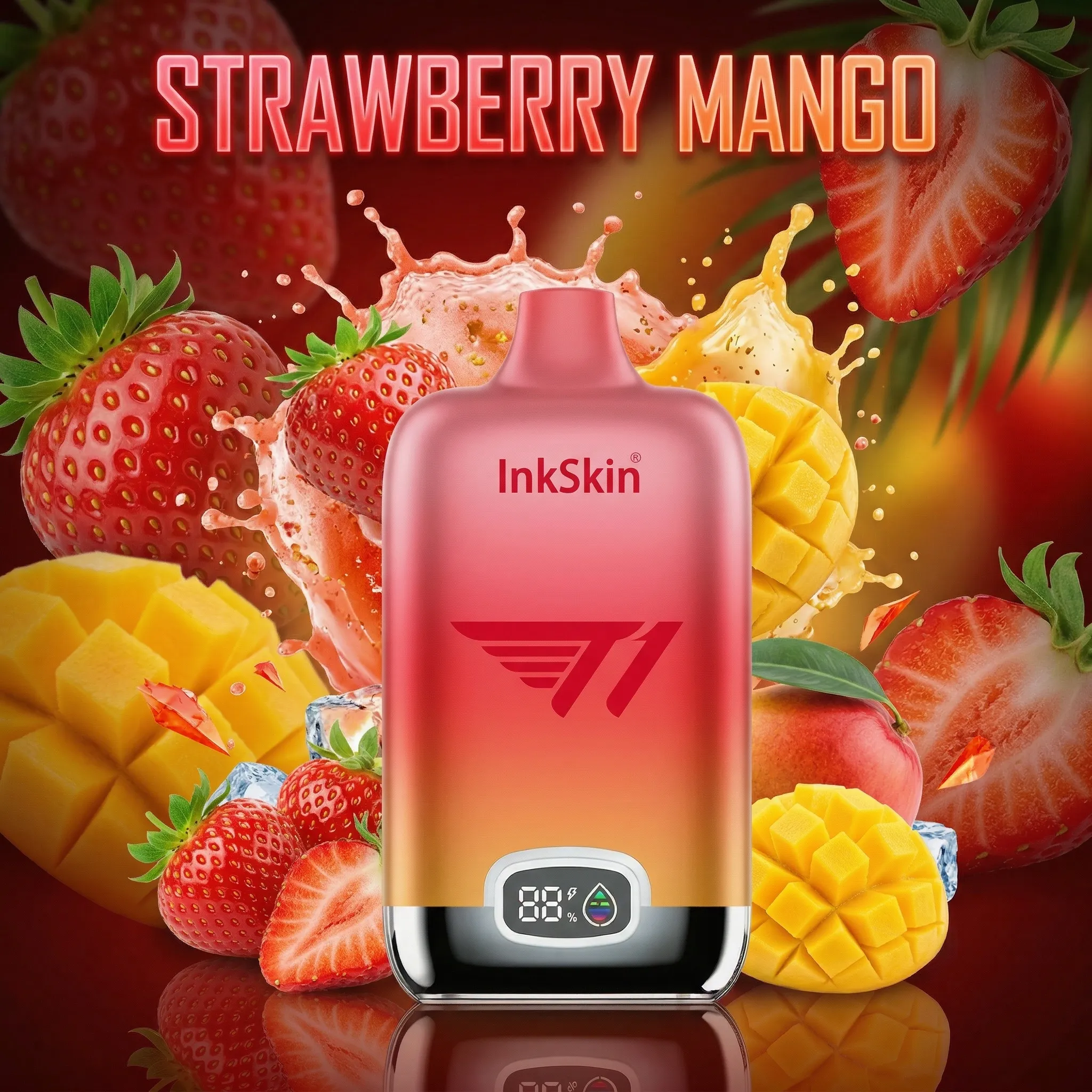 T1 taem - ⭐InkSkin Digital Box 12000 Puffs - 10+ Flavour Choices ??? T1 taem - ⭐InkSkin Digital Box 12000 Puffs - 10+ Flavour Choices ???